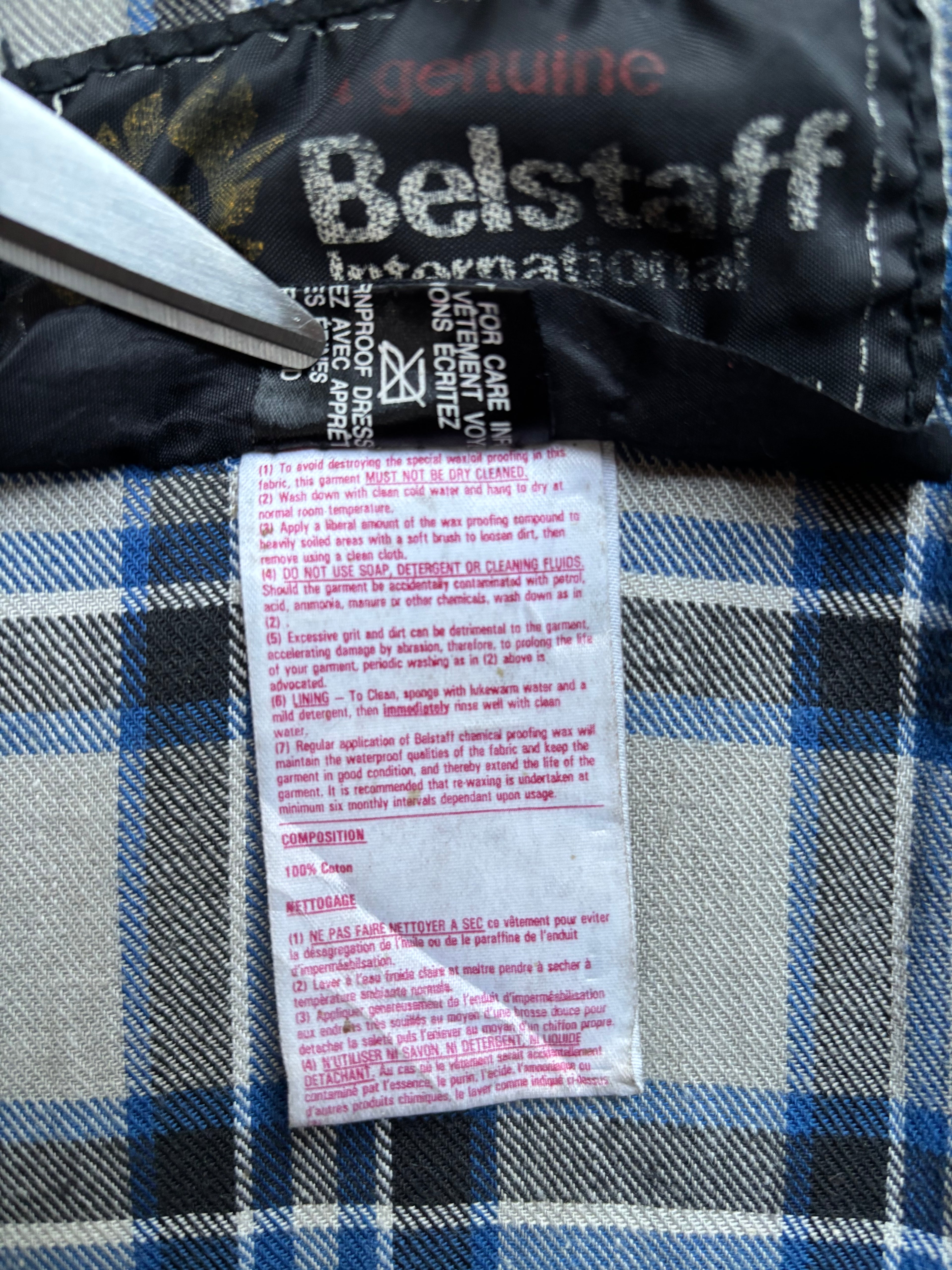 【1990's】Belstaff Roadmaster II Motorcycle Jacket