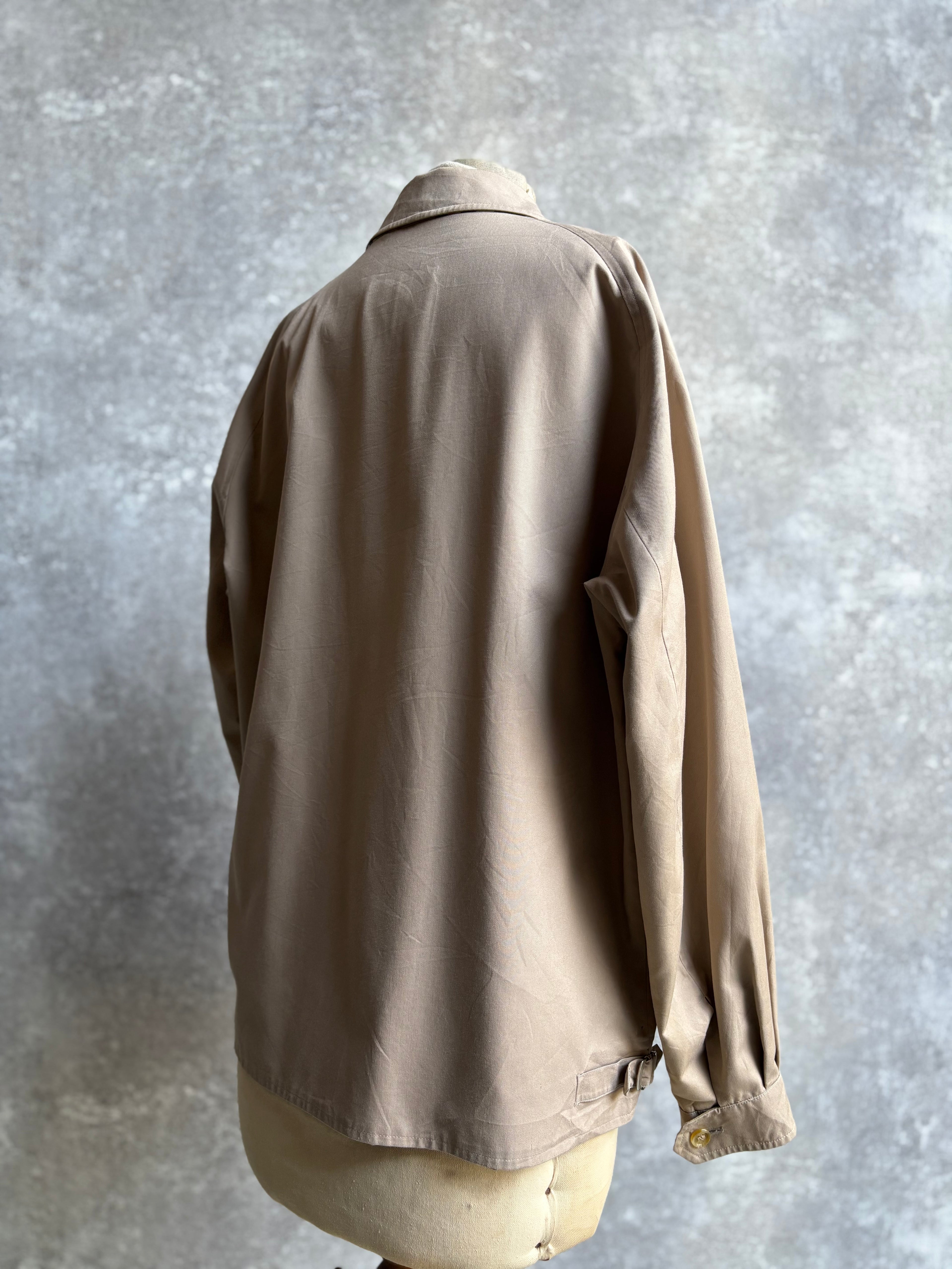 【1980's】Burberry's Beige Harrington Jacket