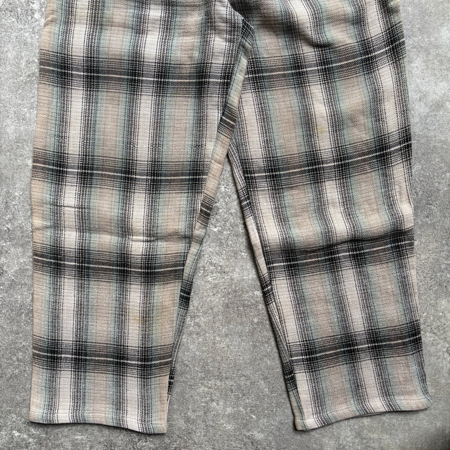 【1990's】Quiksilver Left Coast X-Culture Plaid Pants