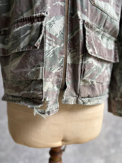 【~1970's】Vintage Lizard Camouflage Hunting Jacket『リザードカモフラージュ』