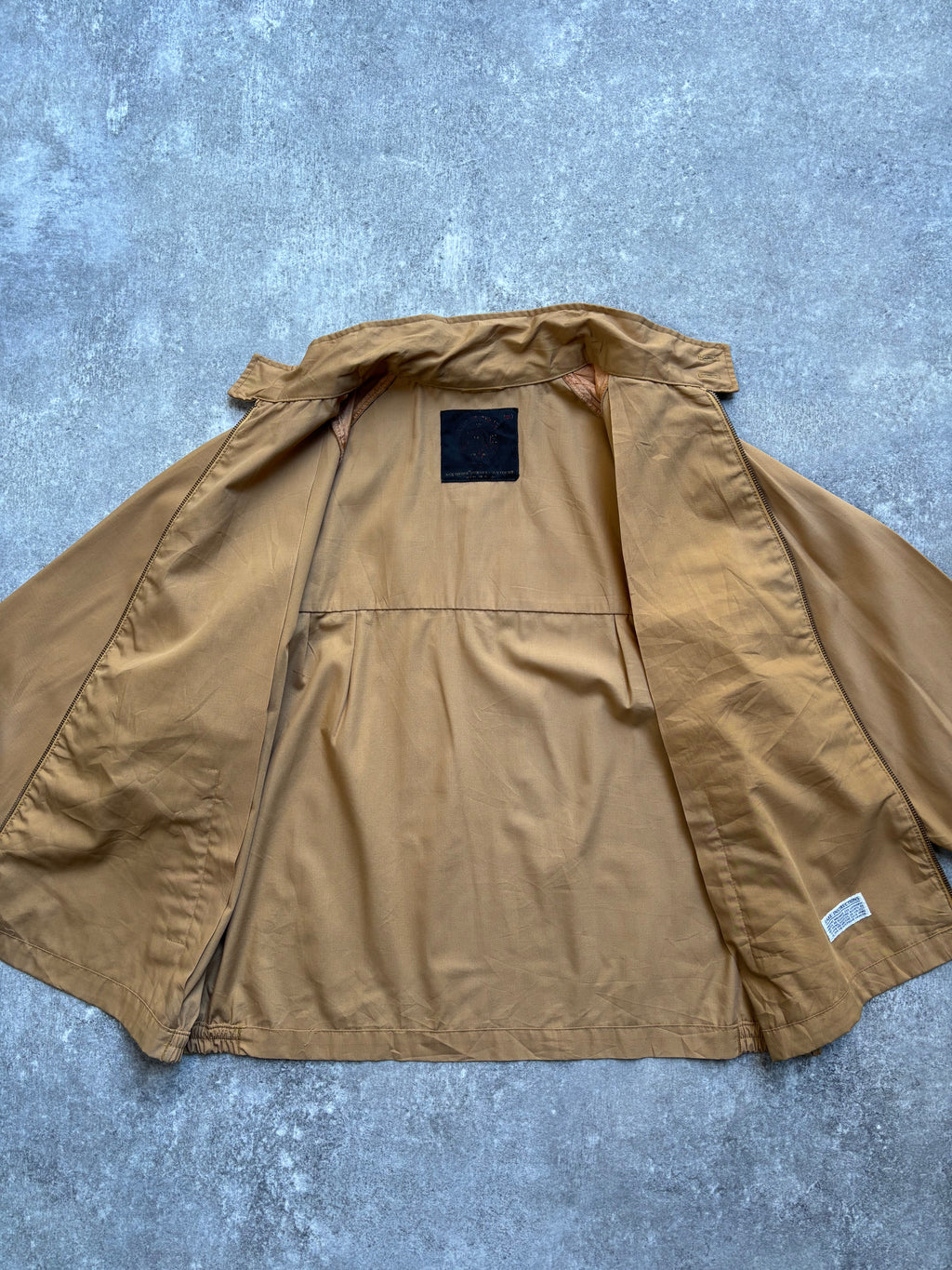 【1970's】Campus Drizzler Jacket with Serval Zipper