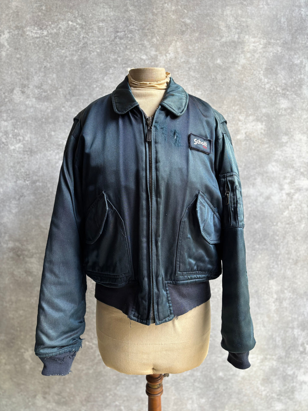 [1980's] Schott CWU-R Flight Jacket