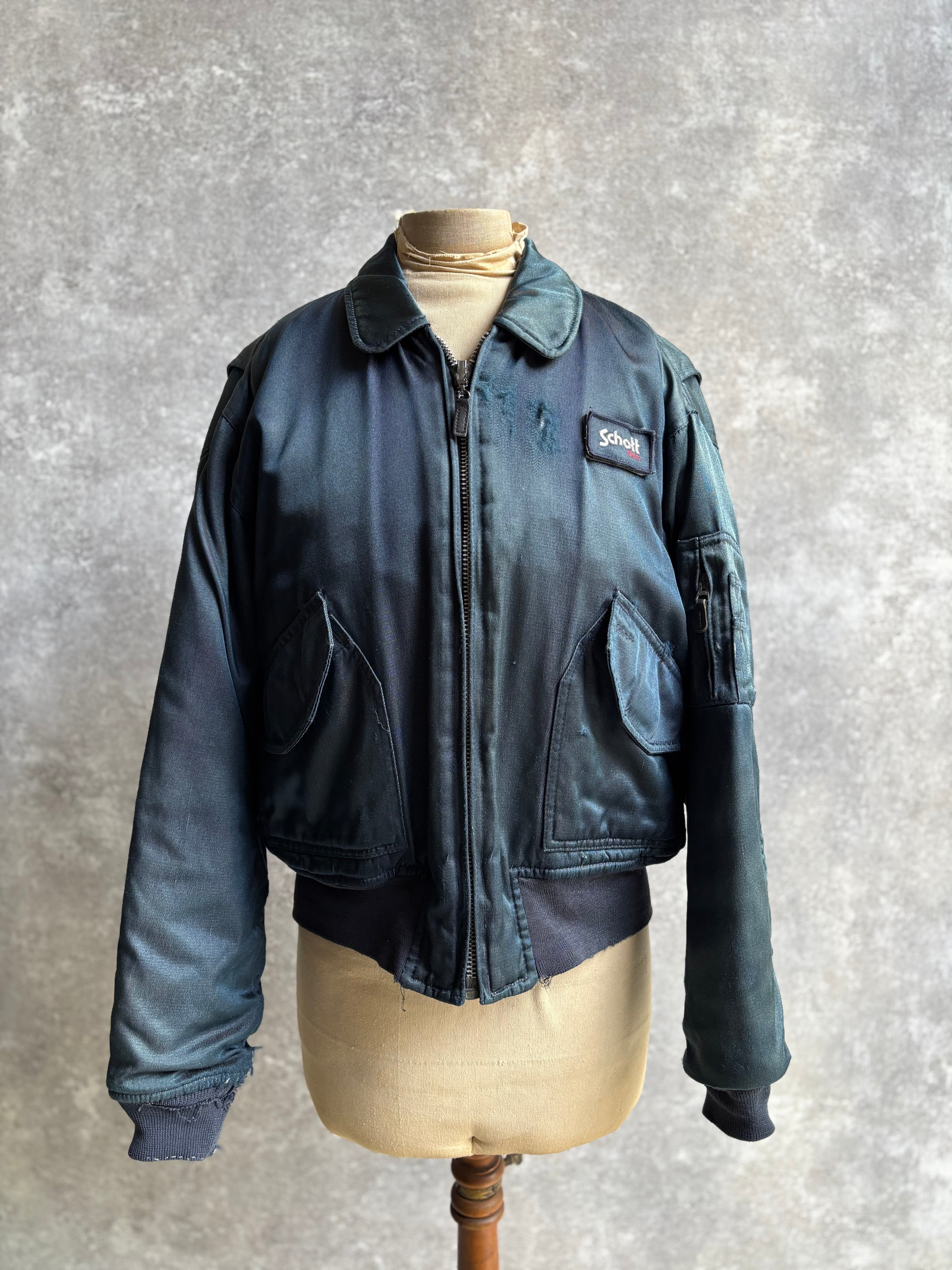 [1980's] Schott CWU-R Flight Jacket