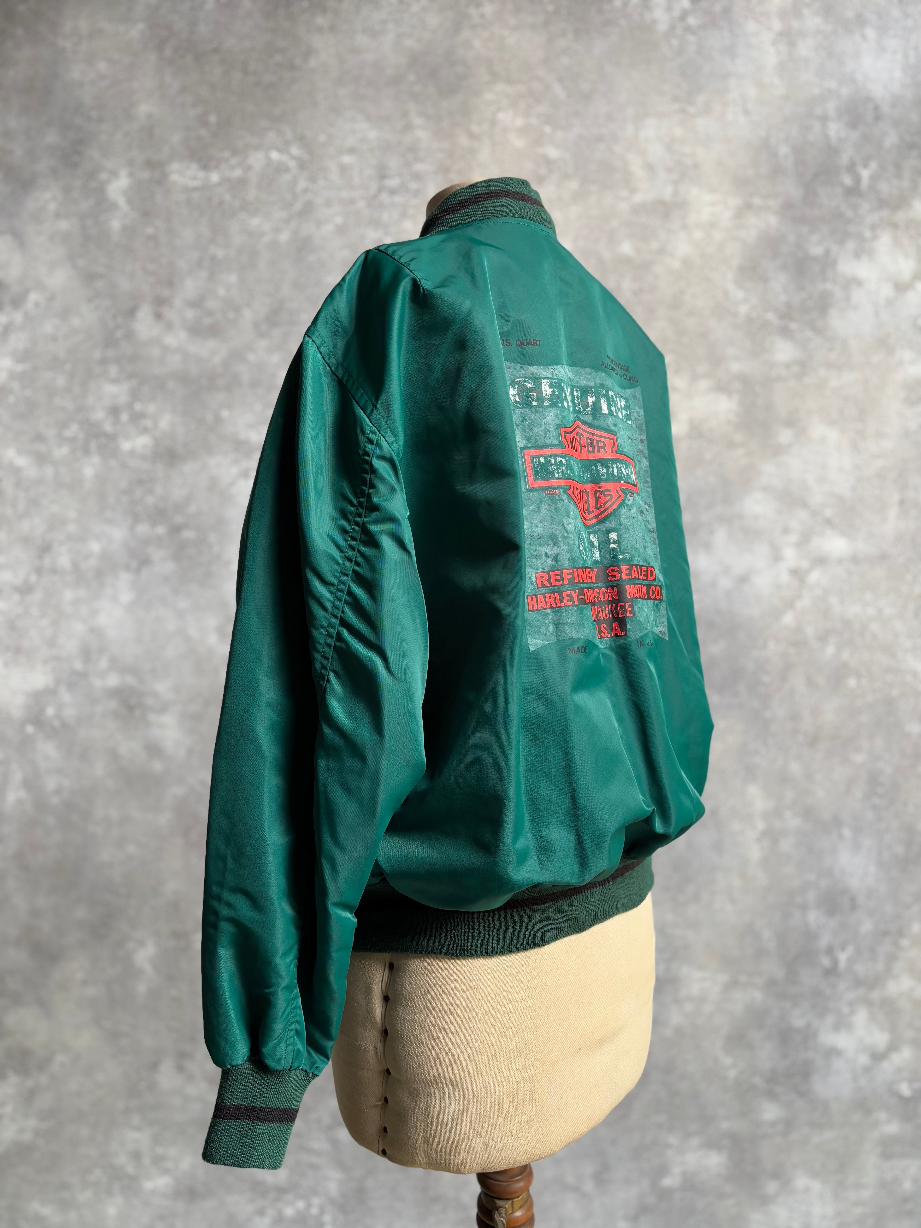 【~1990's】Vintage Harley Davidson Nylon Jacket『ハーレーダビッドソン』