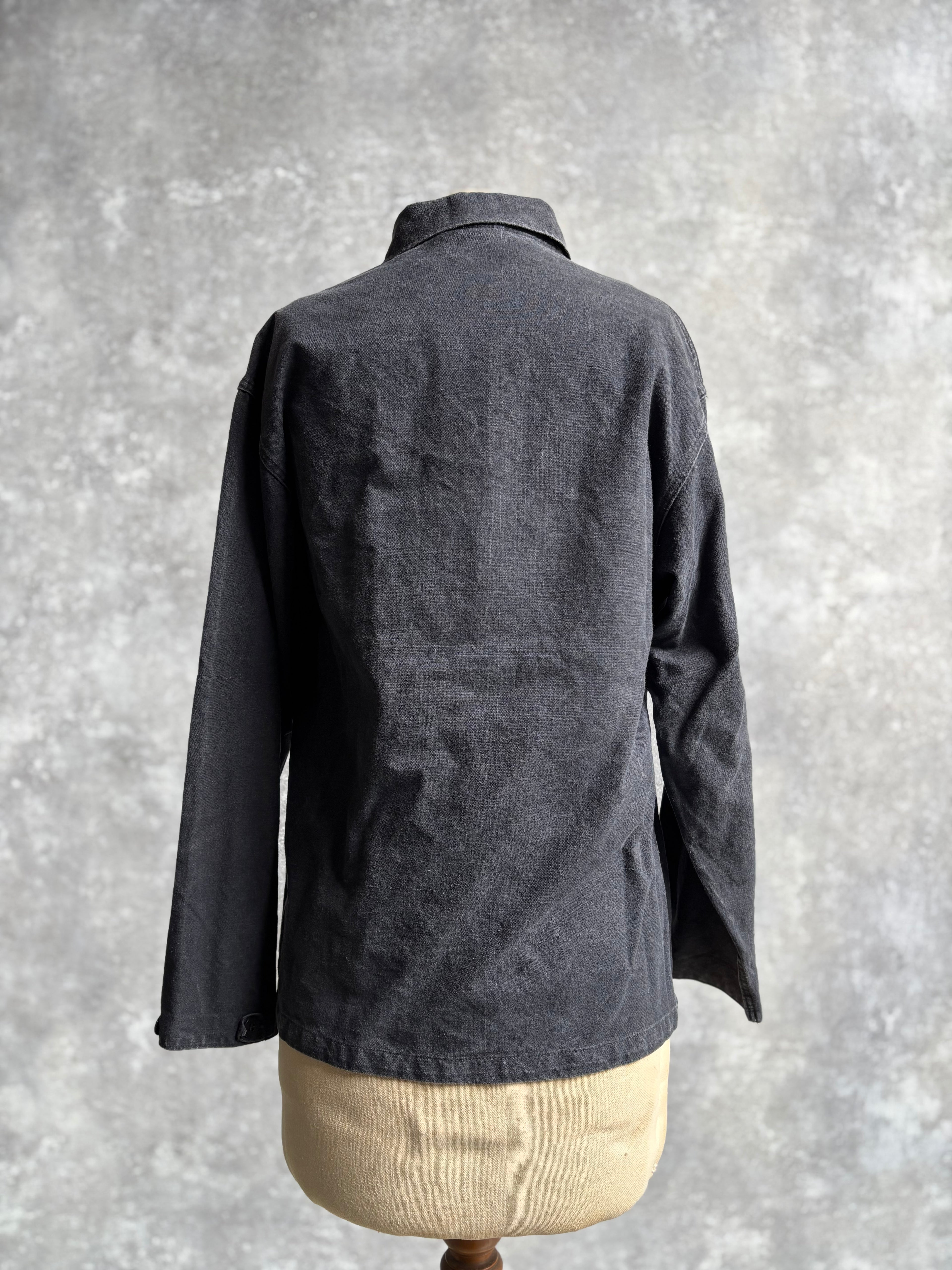 【~1980's】Vintage German Military Black Jacket