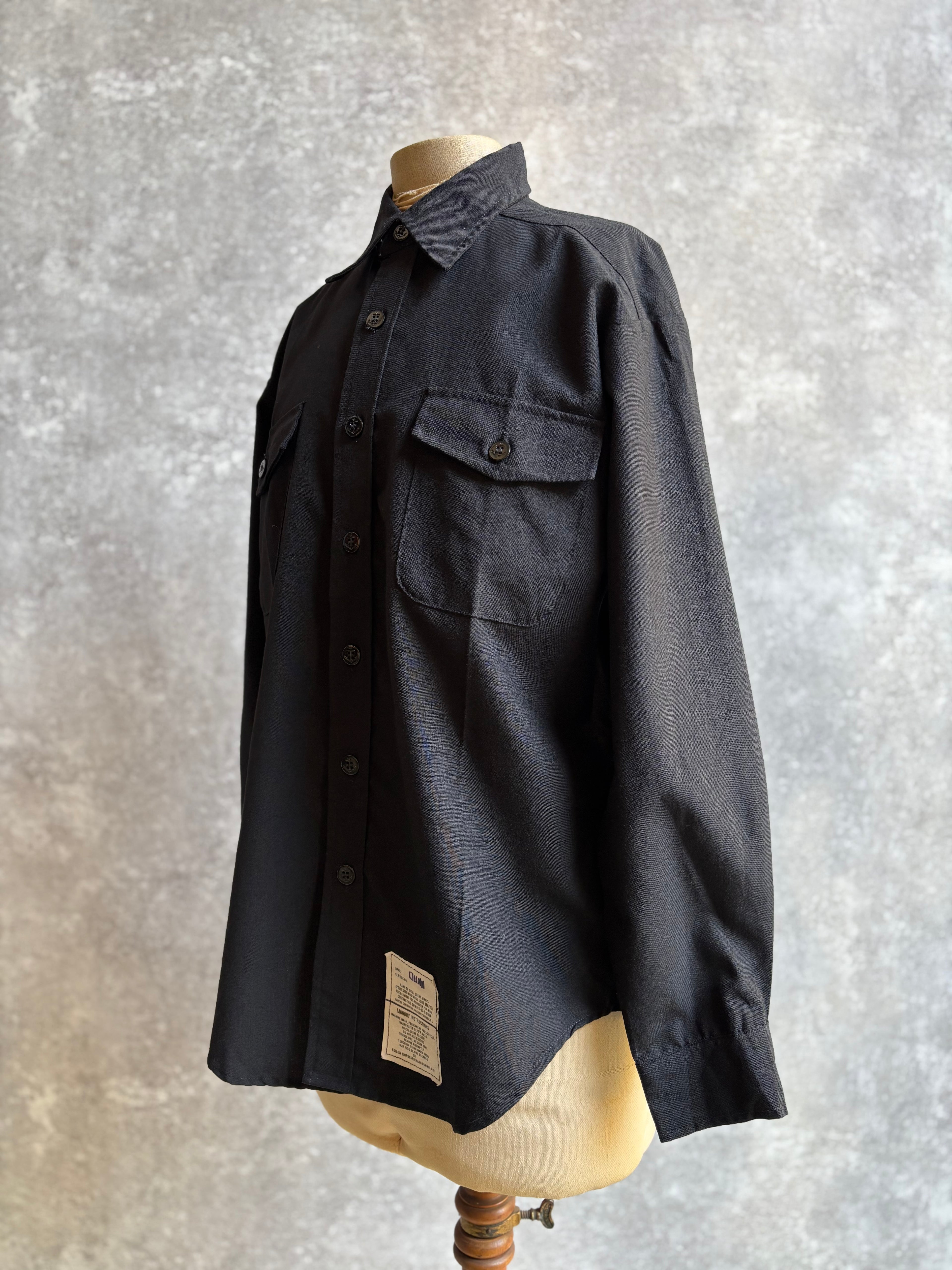 【2007s】 U.S. Navy Black Service Shirt