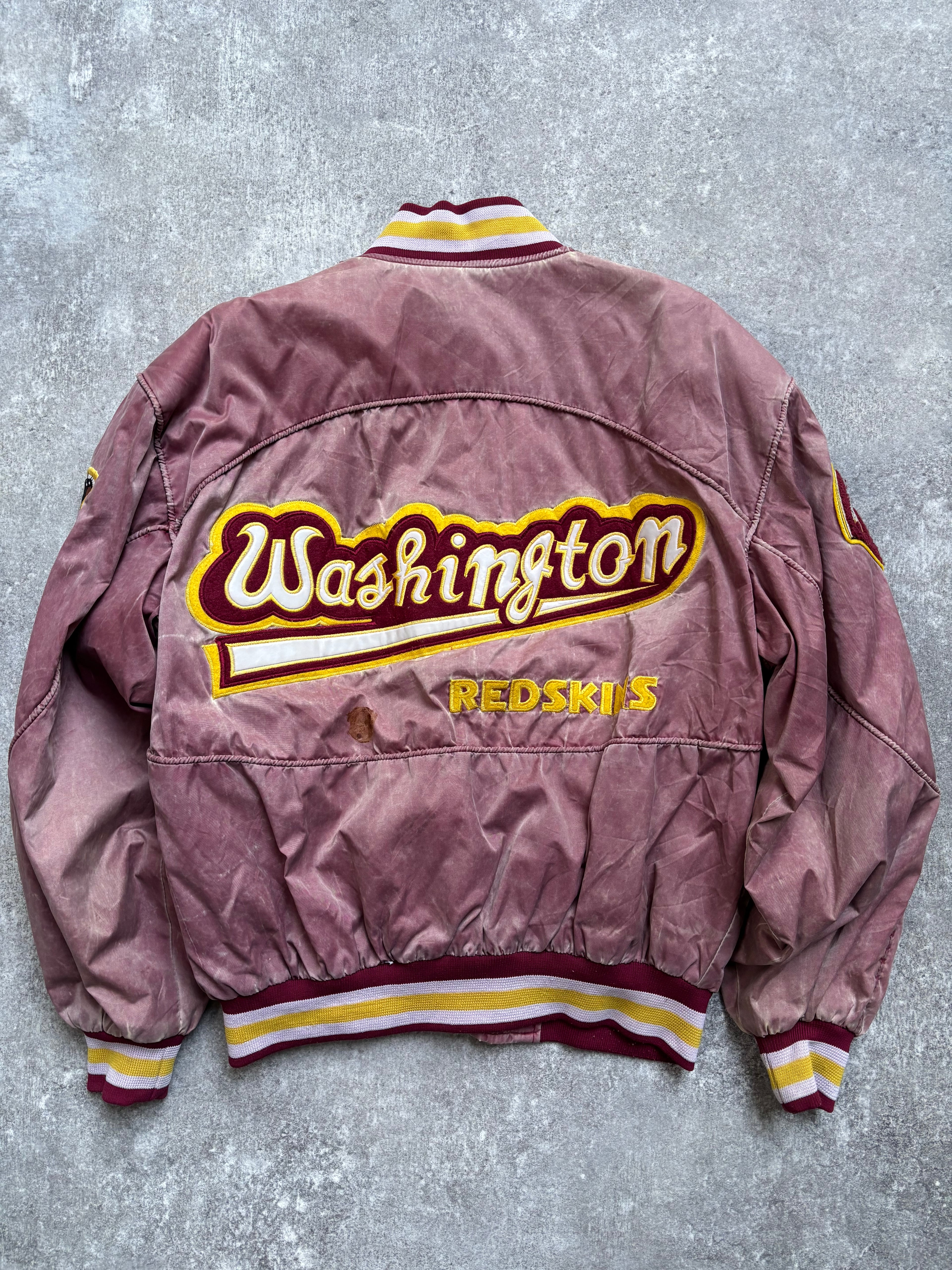 [1990's] NFL Washington Redskins Varsity Fade Jacket