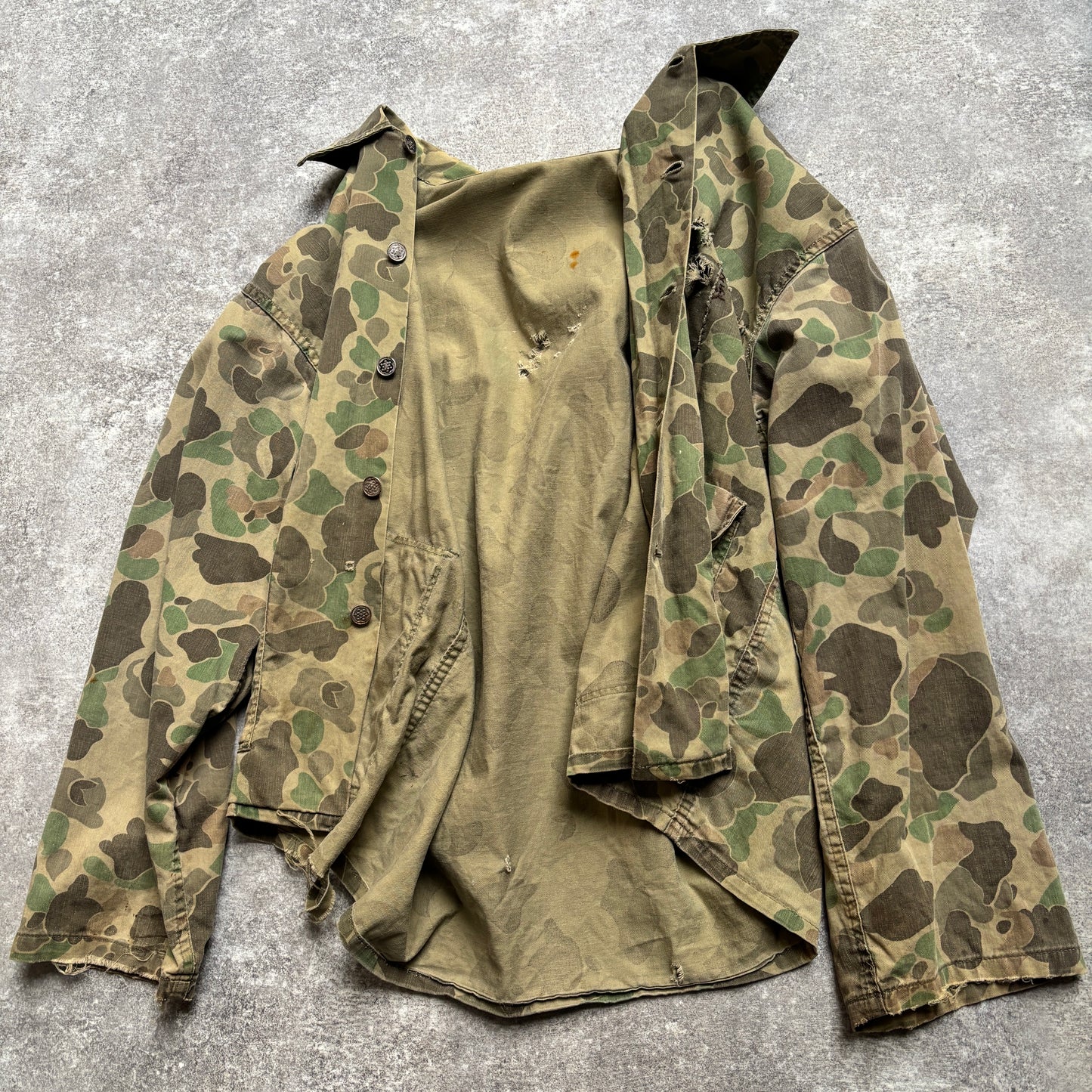 【1940's】13-Star Duck Hunter Camo Jacket