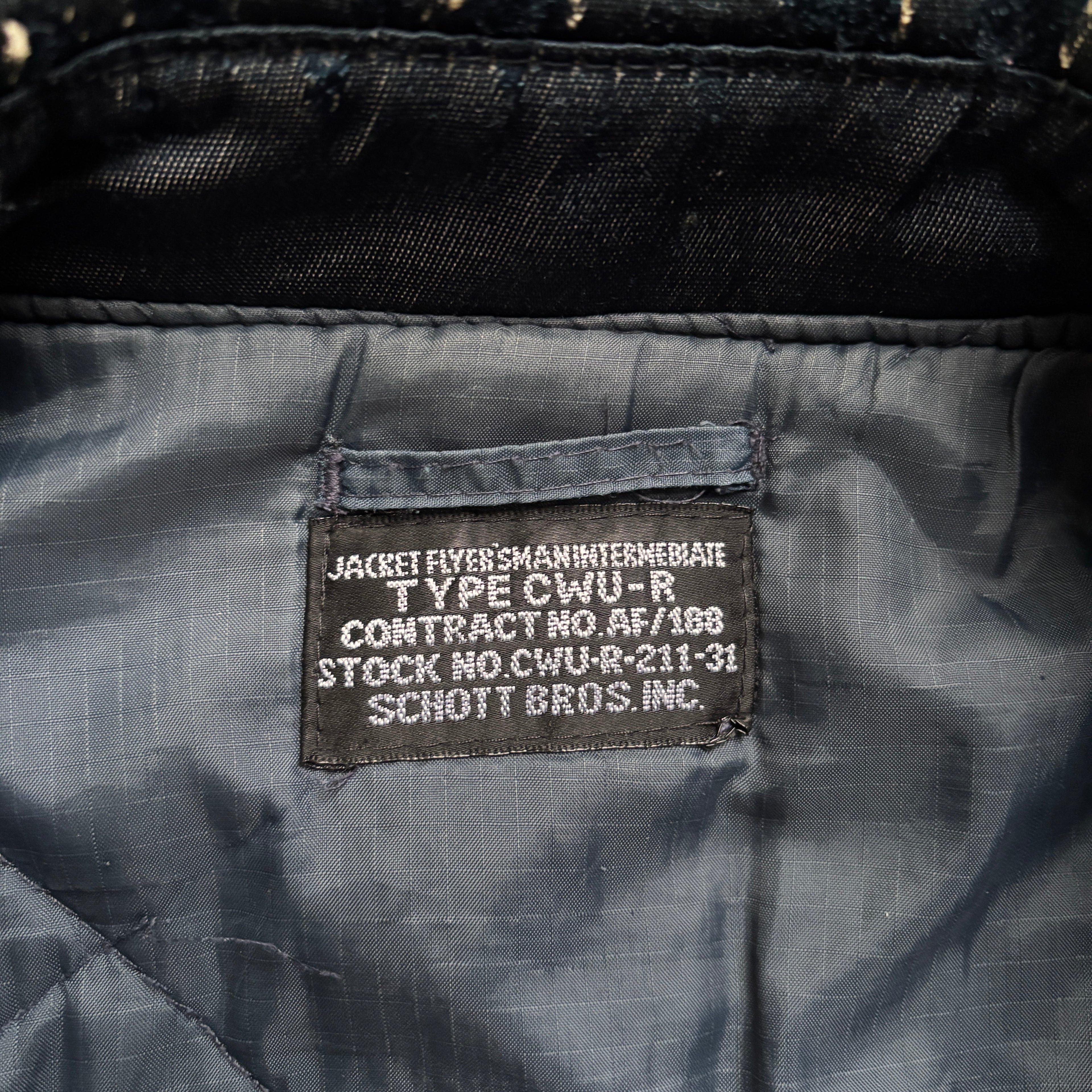 [1980's] Schott CWU-R Flight Jacket