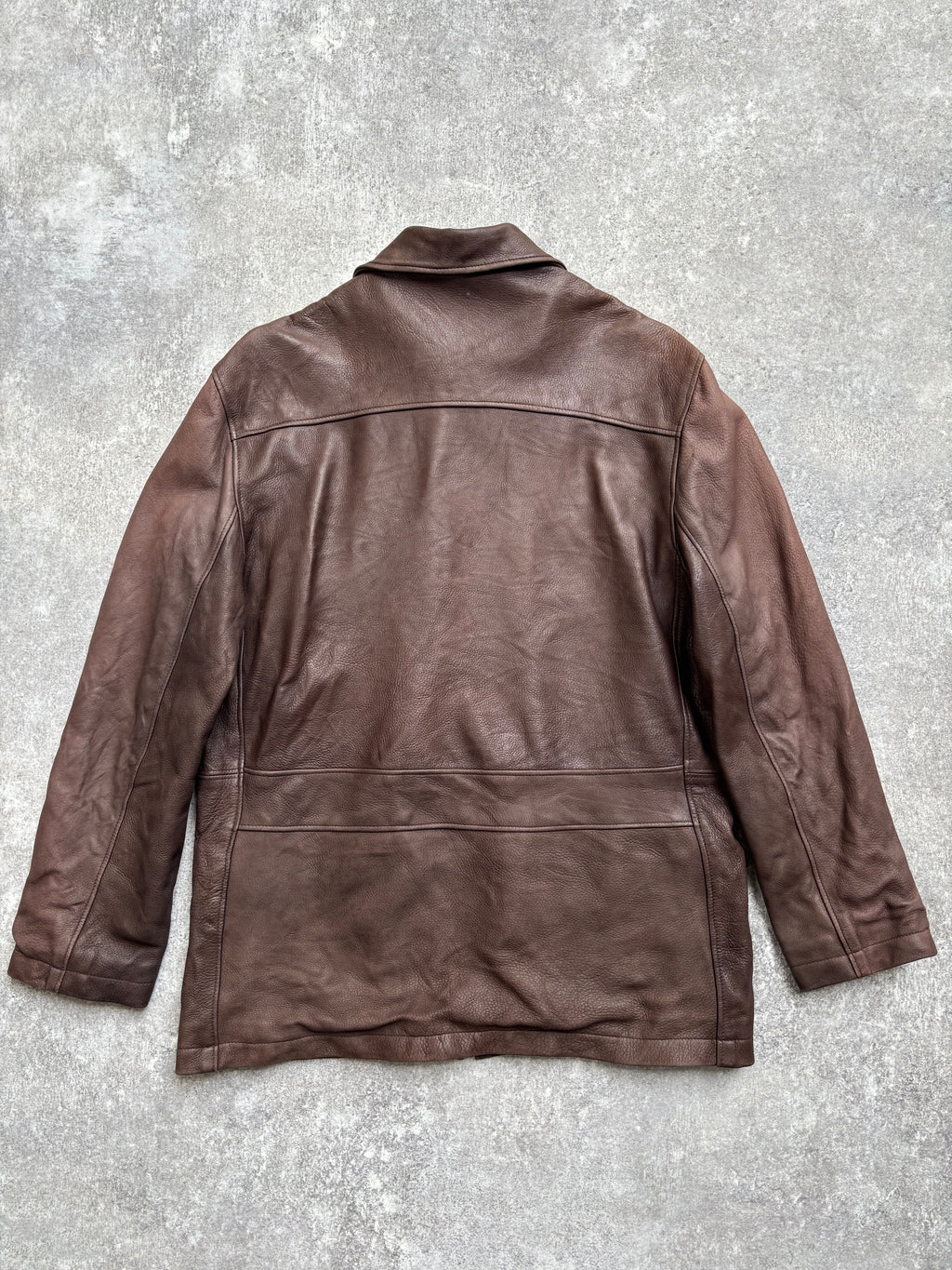 【1970‘s】 Roots Brown Leather Jacket