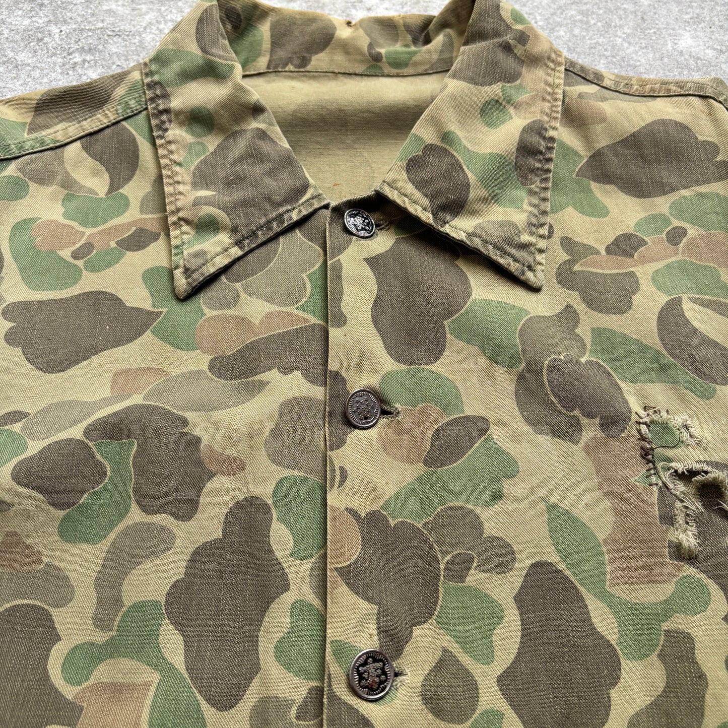 【1940's】13-Star Duck Hunter Camo Jacket