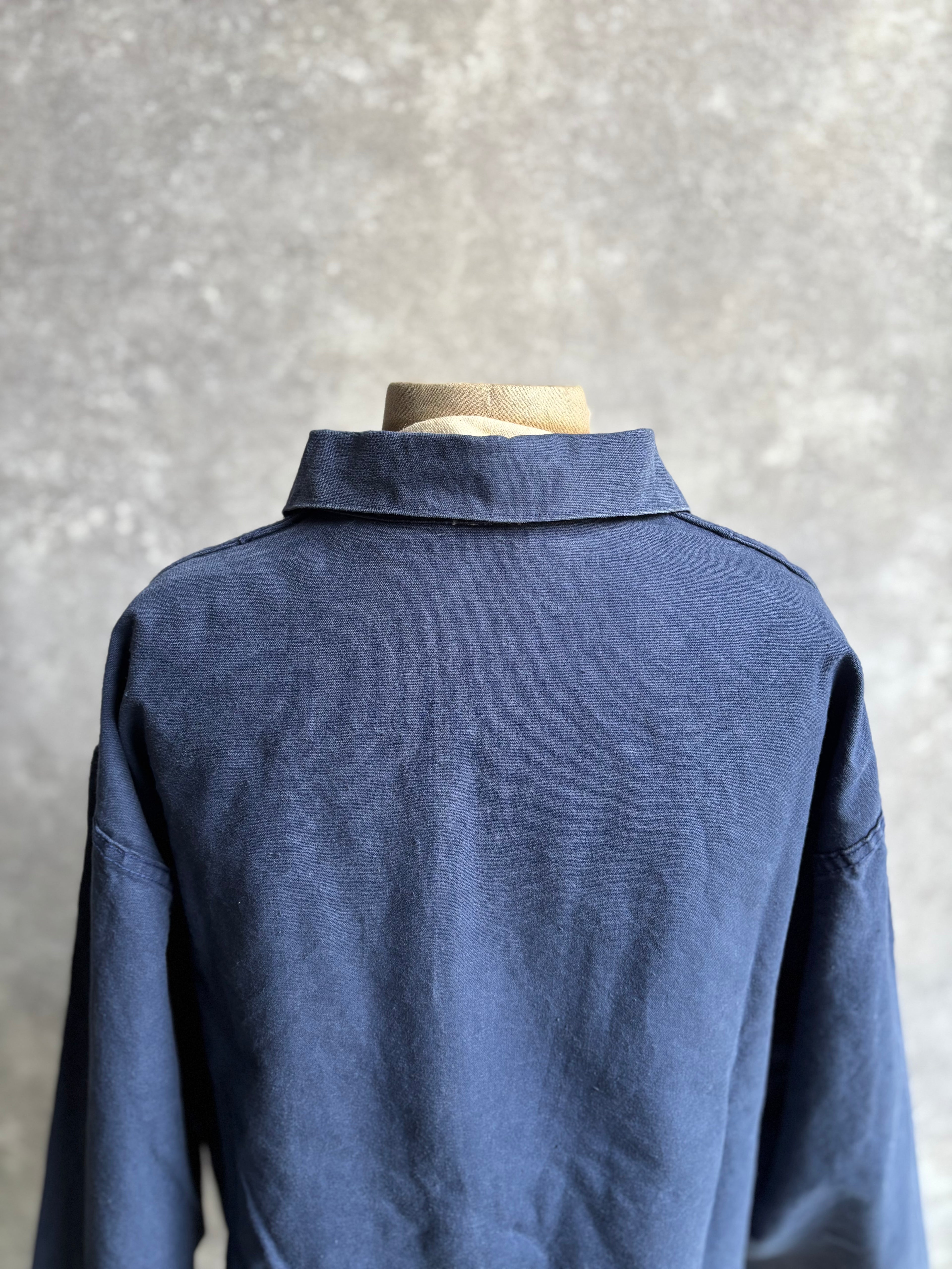 [1980's] Ababord Breton Fisherman Smock