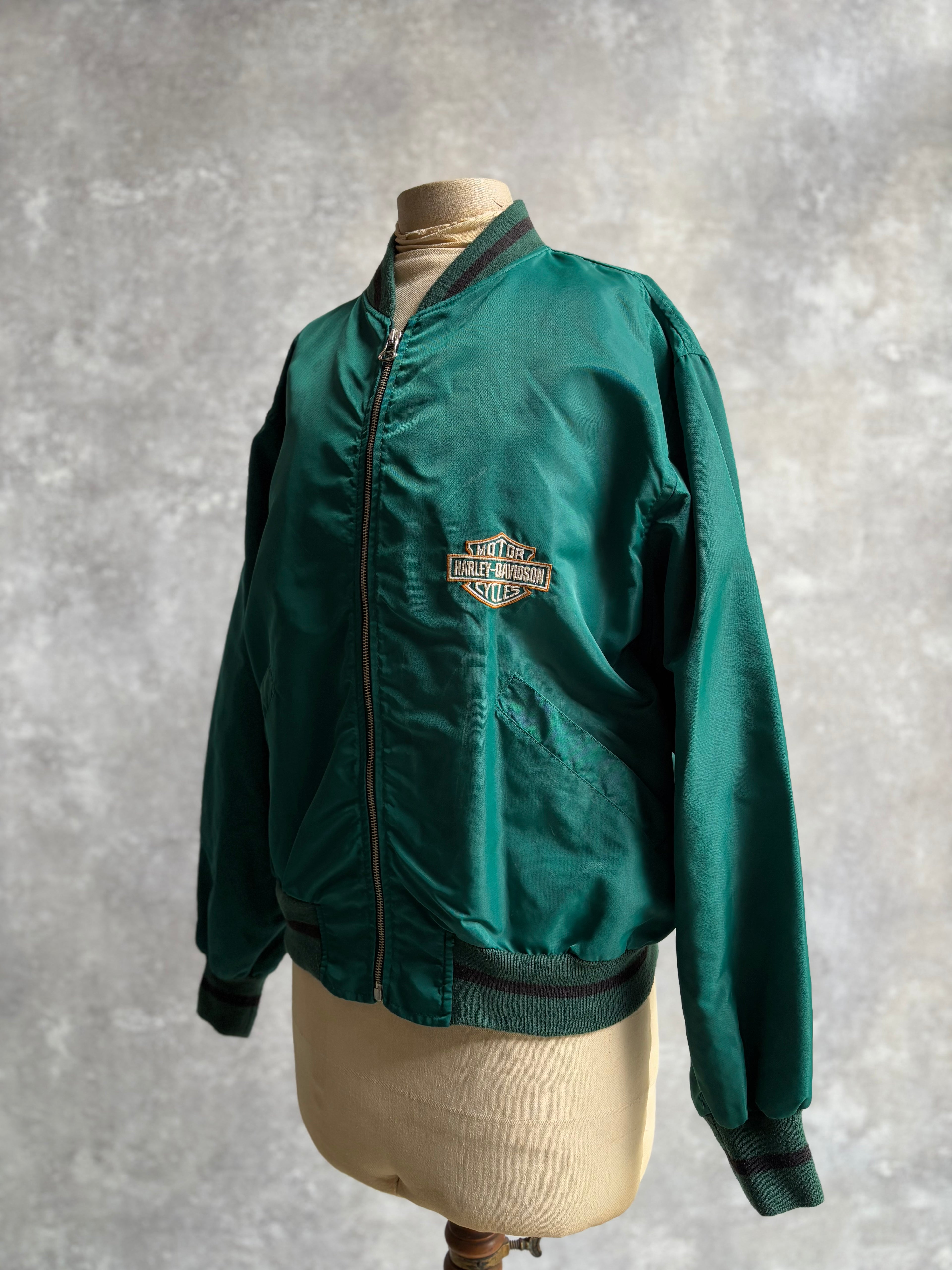 【~1990's】Vintage Harley Davidson Nylon Jacket『ハーレーダビッドソン』