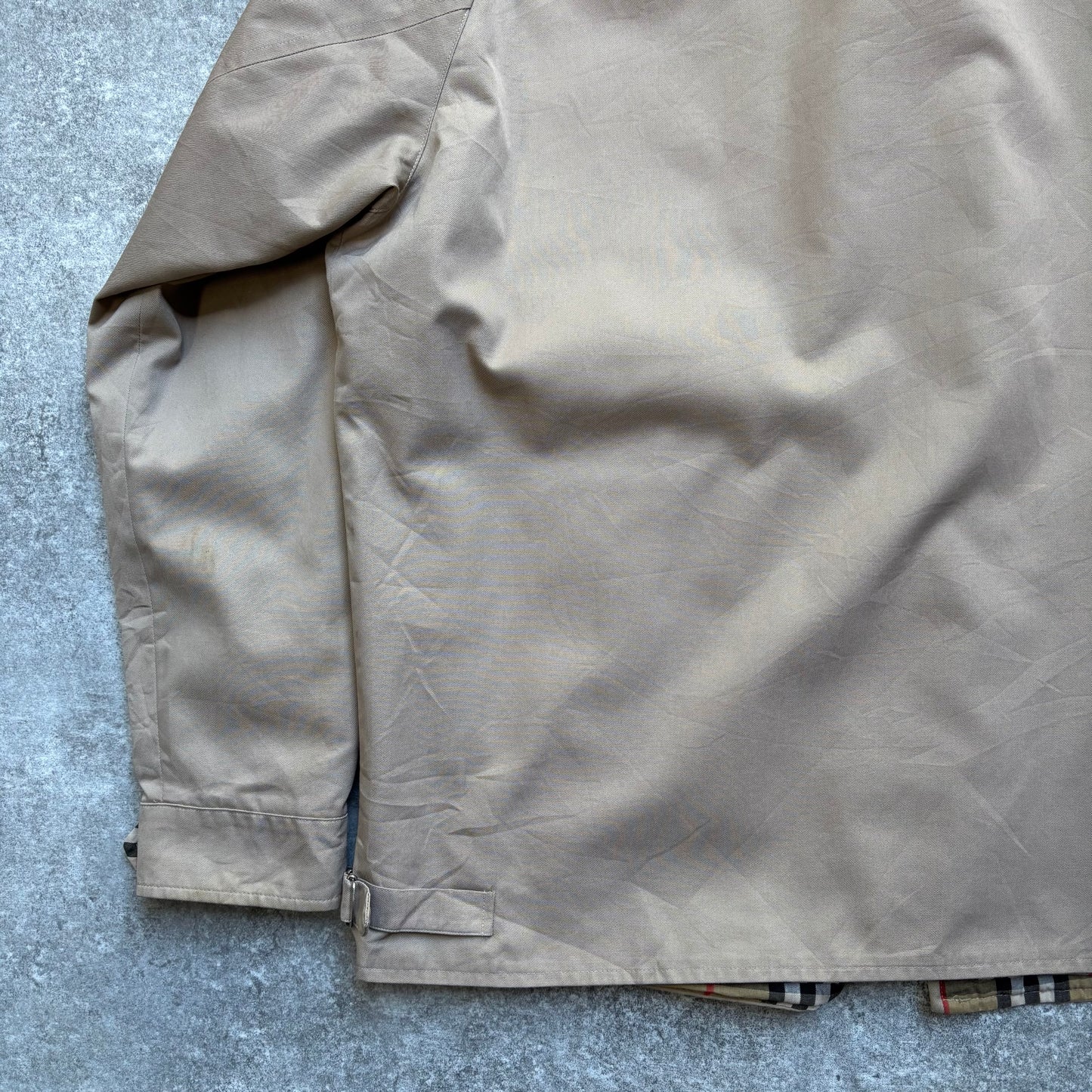 【1980's】Burberry's Beige Harrington Jacket