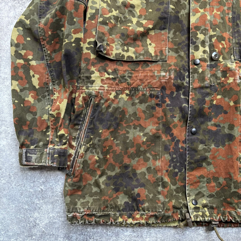 【~1990's】German Bundeswehr Flecktarn Camouflage Parka
