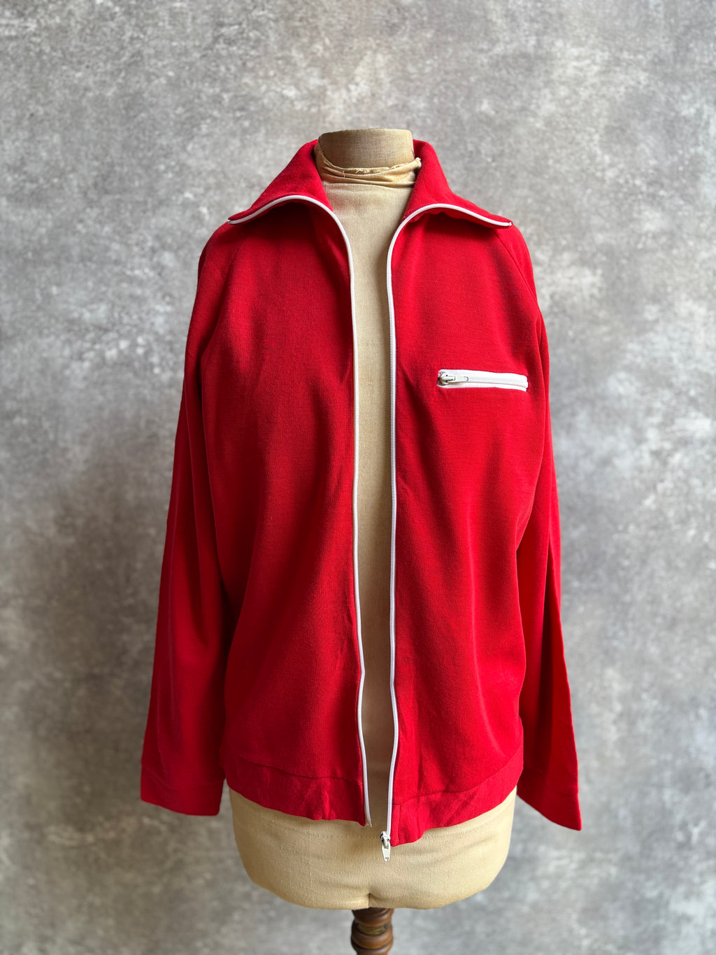【1970s】Sears Track Jacket  Model Johnny Miller