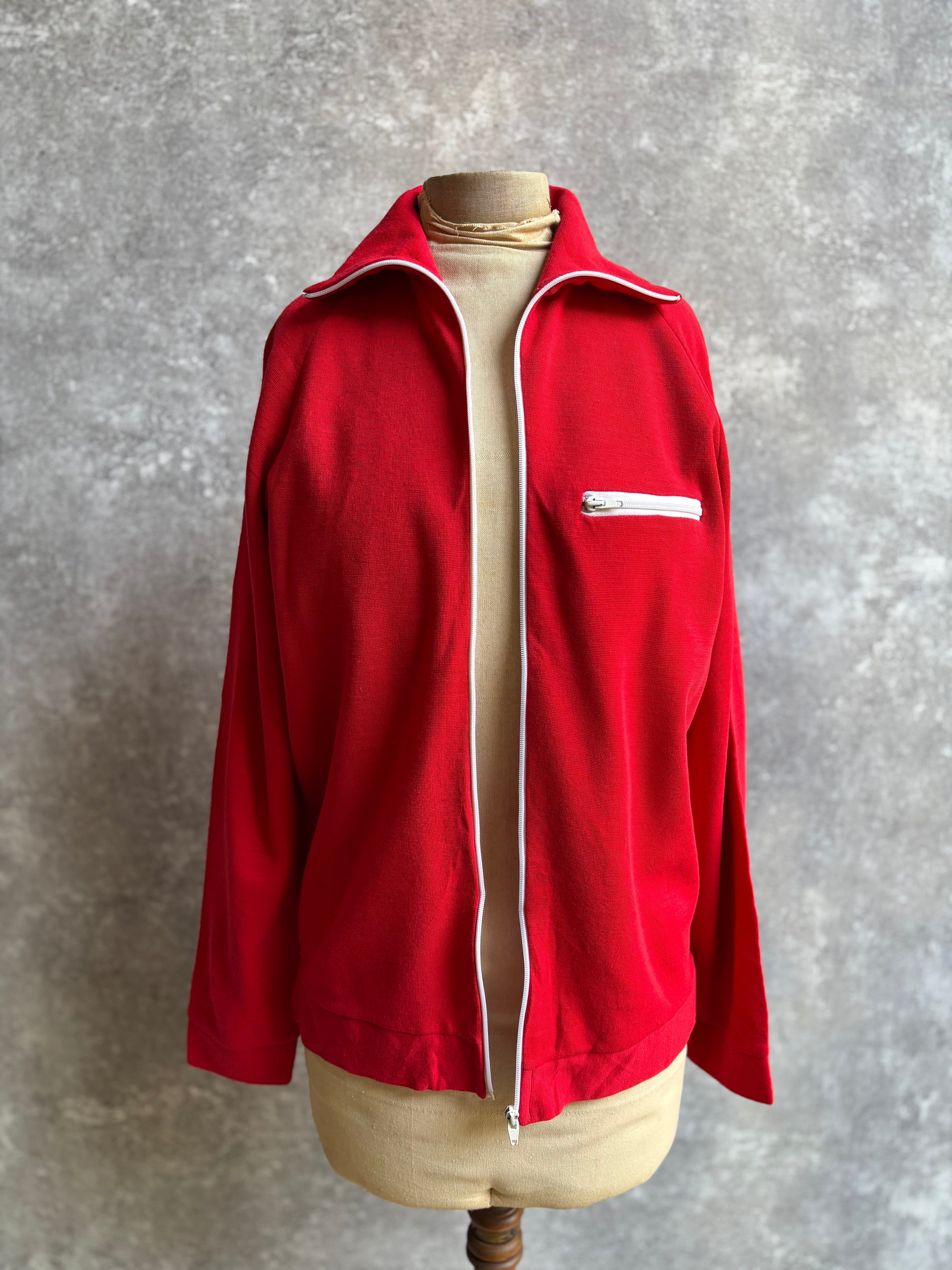 【1970s】Sears Track Jacket  Model Johnny Miller