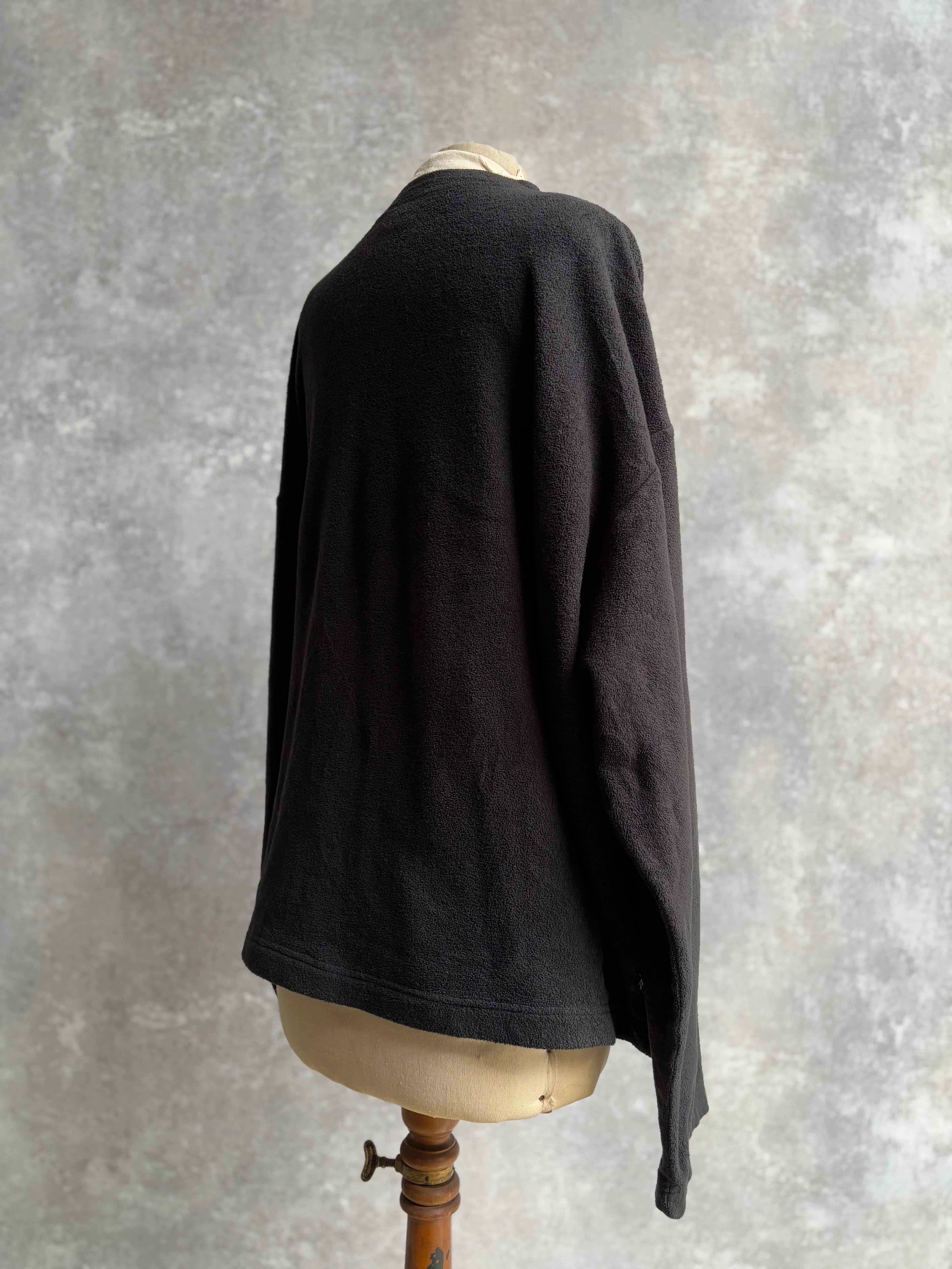 【1990’s】Reebok Black Fleece Long Sleeve Shirt