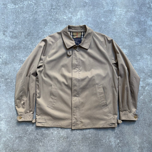 【1980's】Burberry's Beige Harrington Jacket