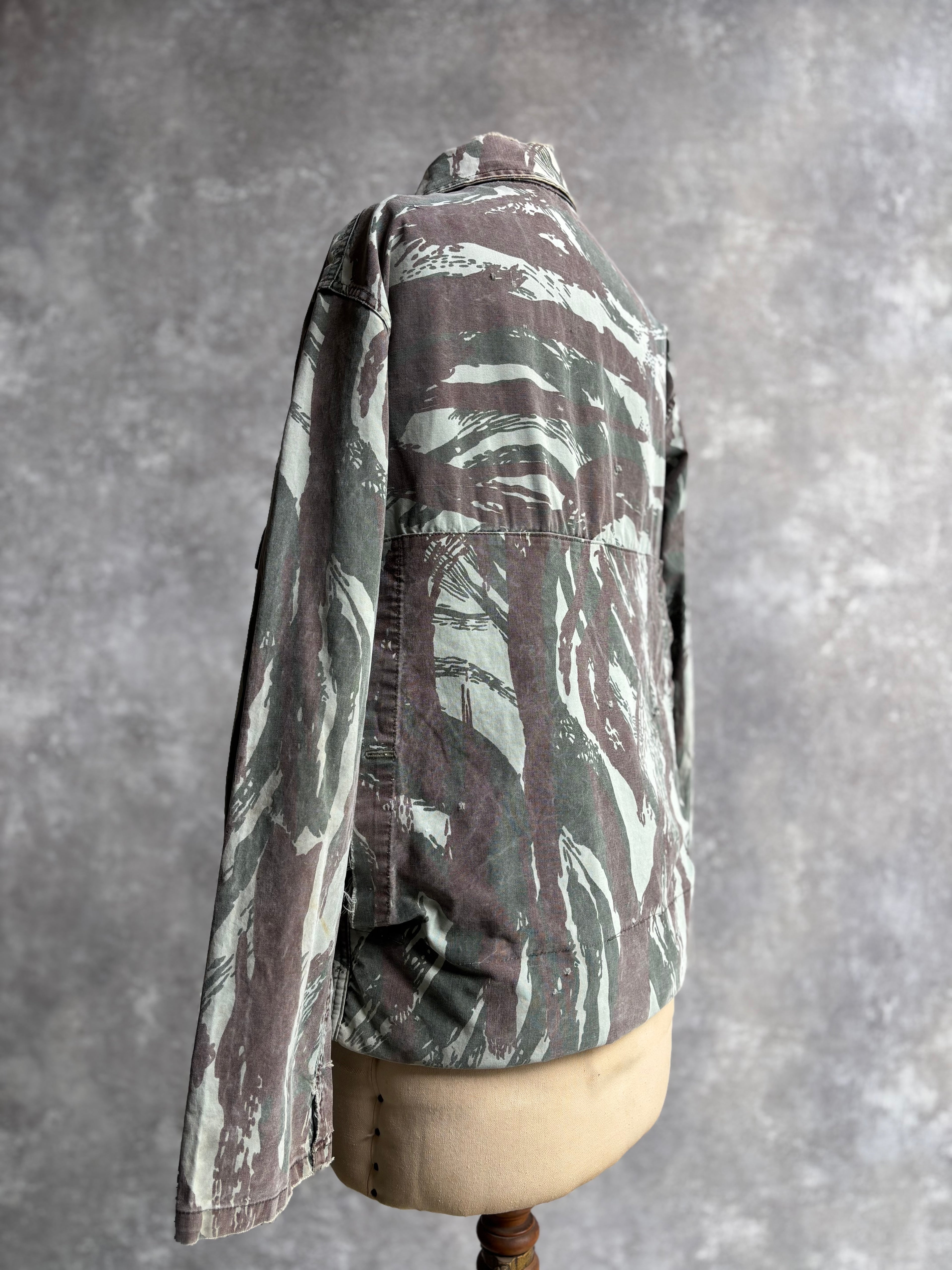 【~1970's】Vintage Lizard Camouflage Hunting Jacket『リザードカモフラージュ』