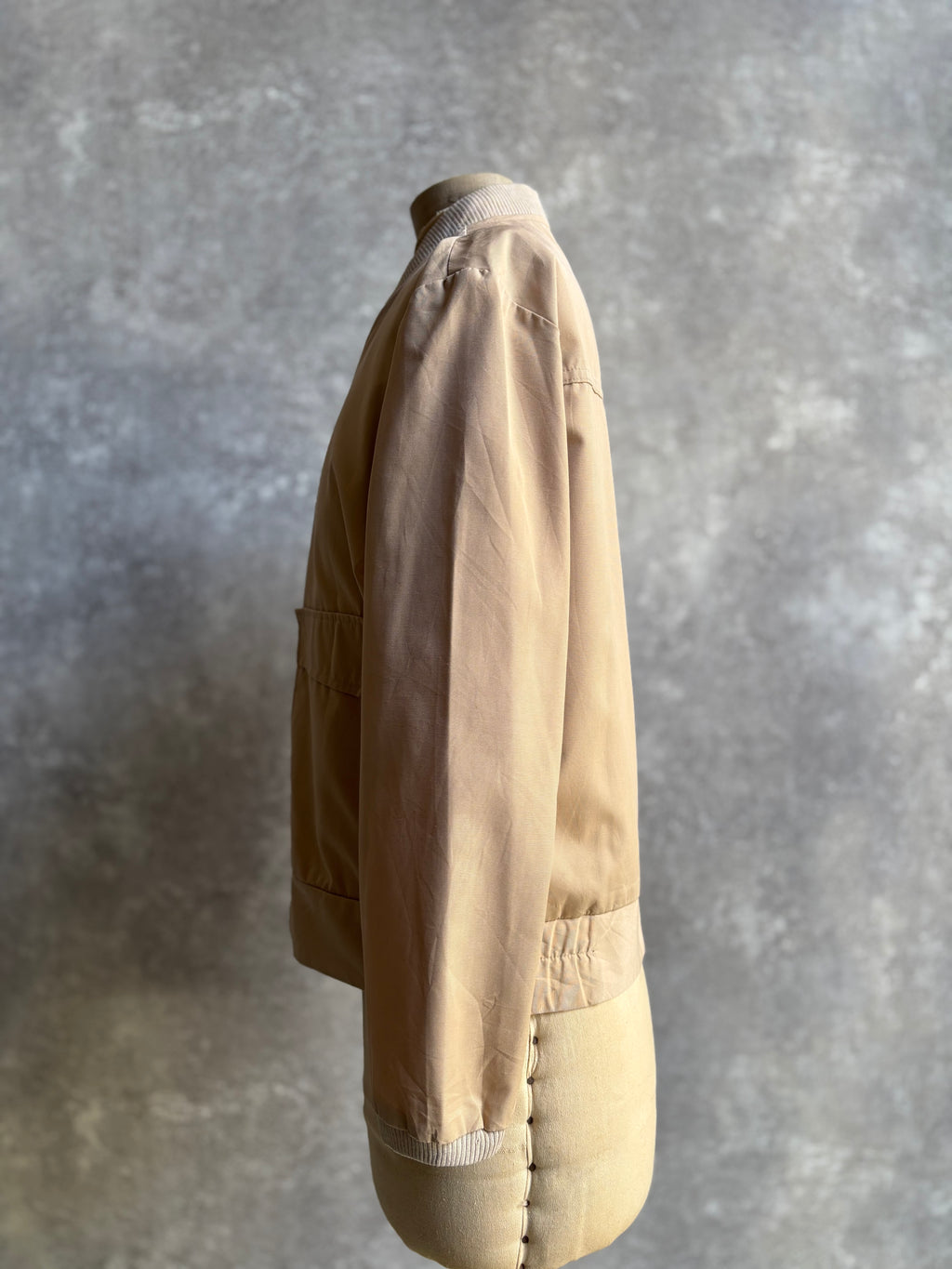 【~1980's】Vintage zip up sports blouson