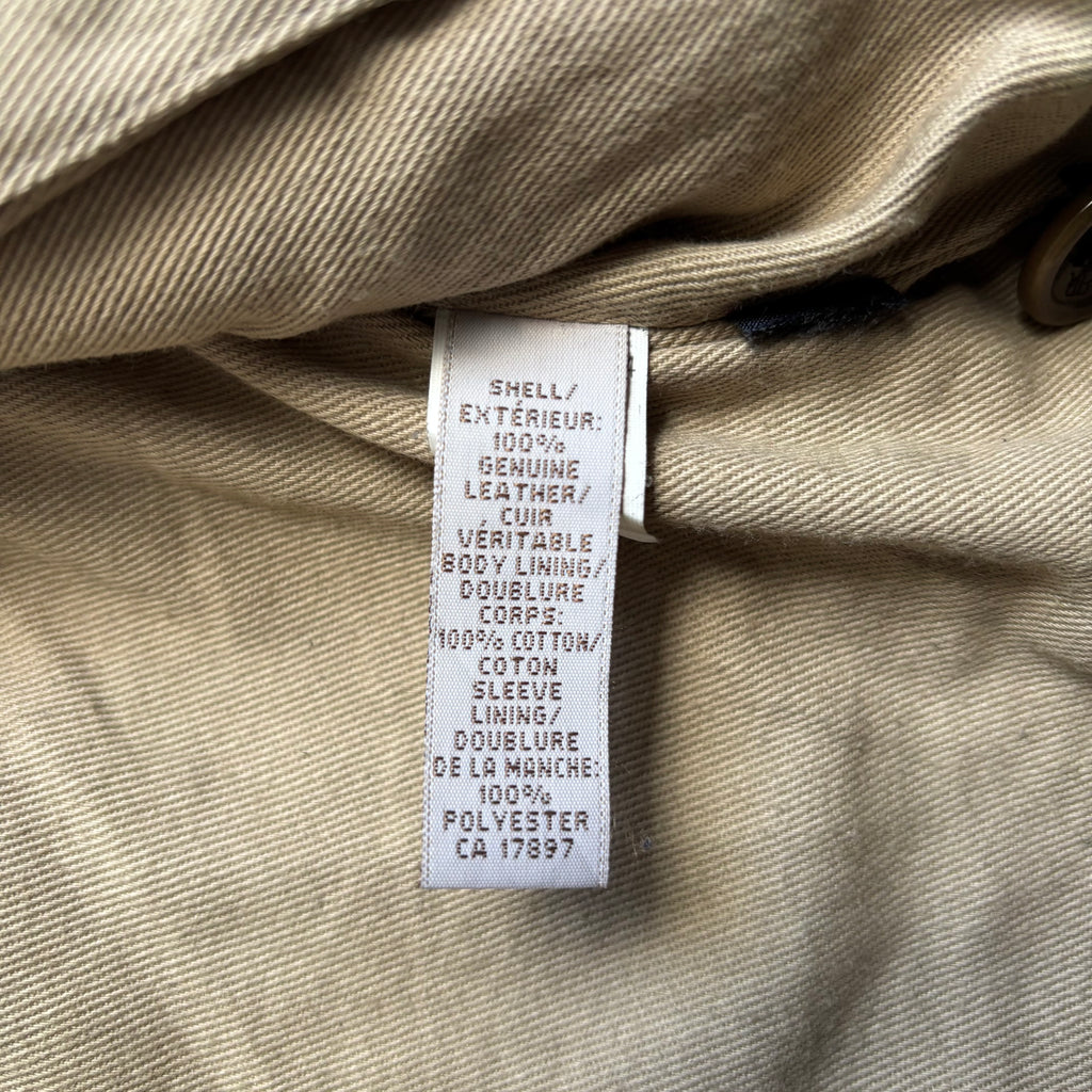 【1990's】Banana Republic Brown Leather Jacket