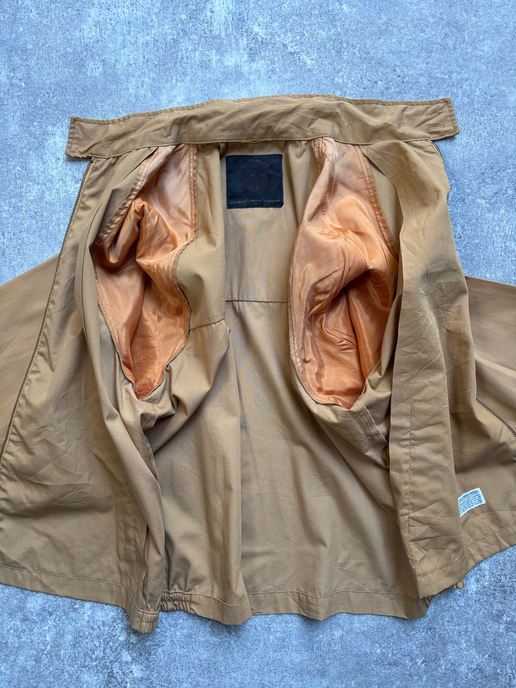 【1970's】Campus Drizzler Jacket with Serval Zipper