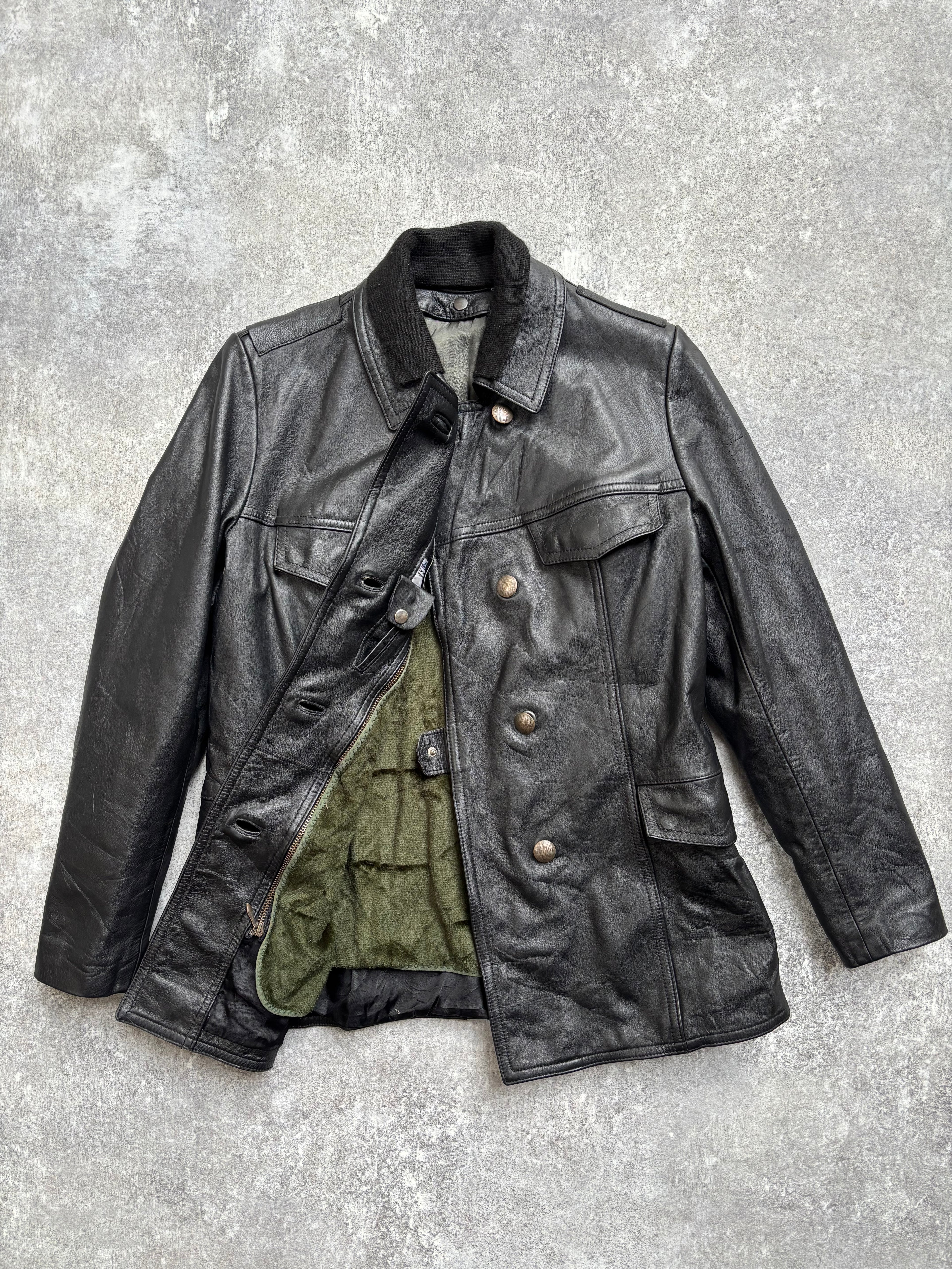 【1991】Vintage Leather German Police Jacket