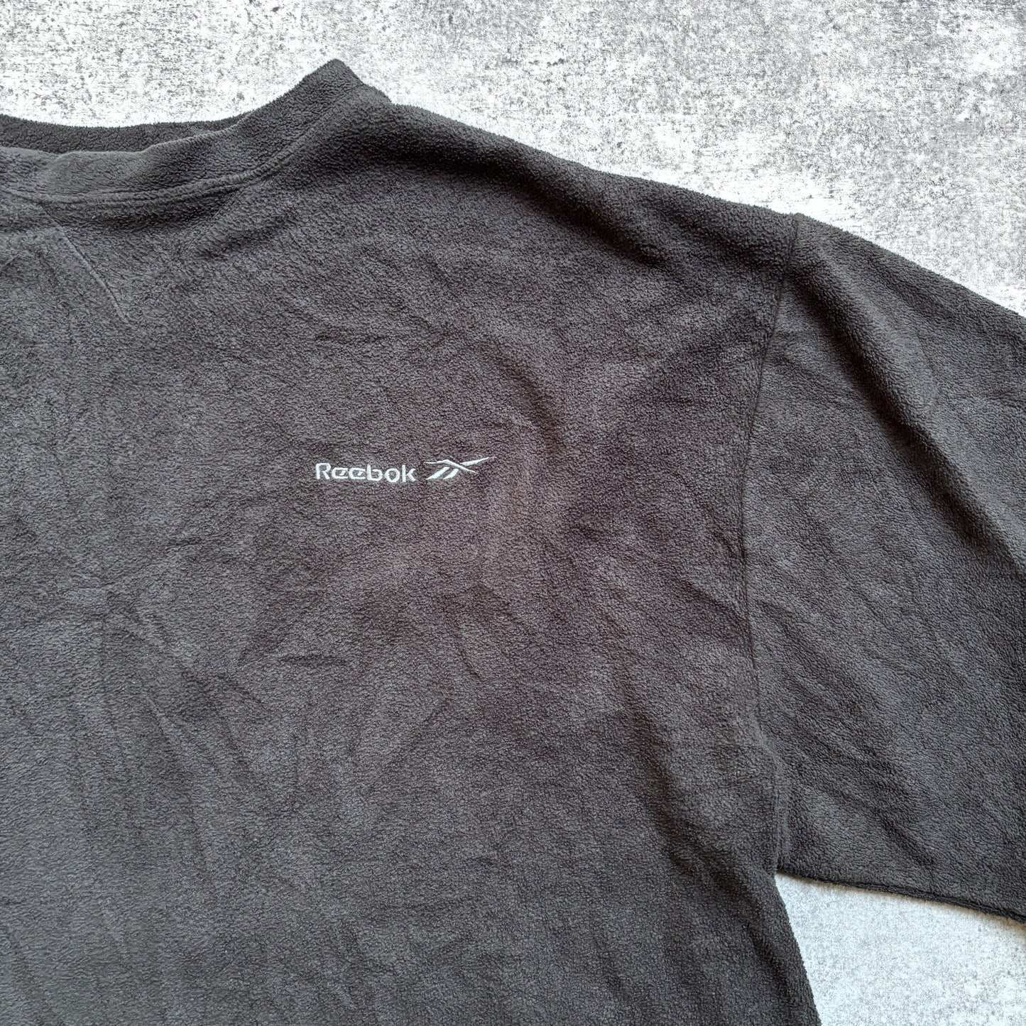 【1990’s】Reebok Black Fleece Long Sleeve Shirt