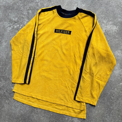 【1990’s】Tommy Hilfiger Yellow Fleece Long Sleeve