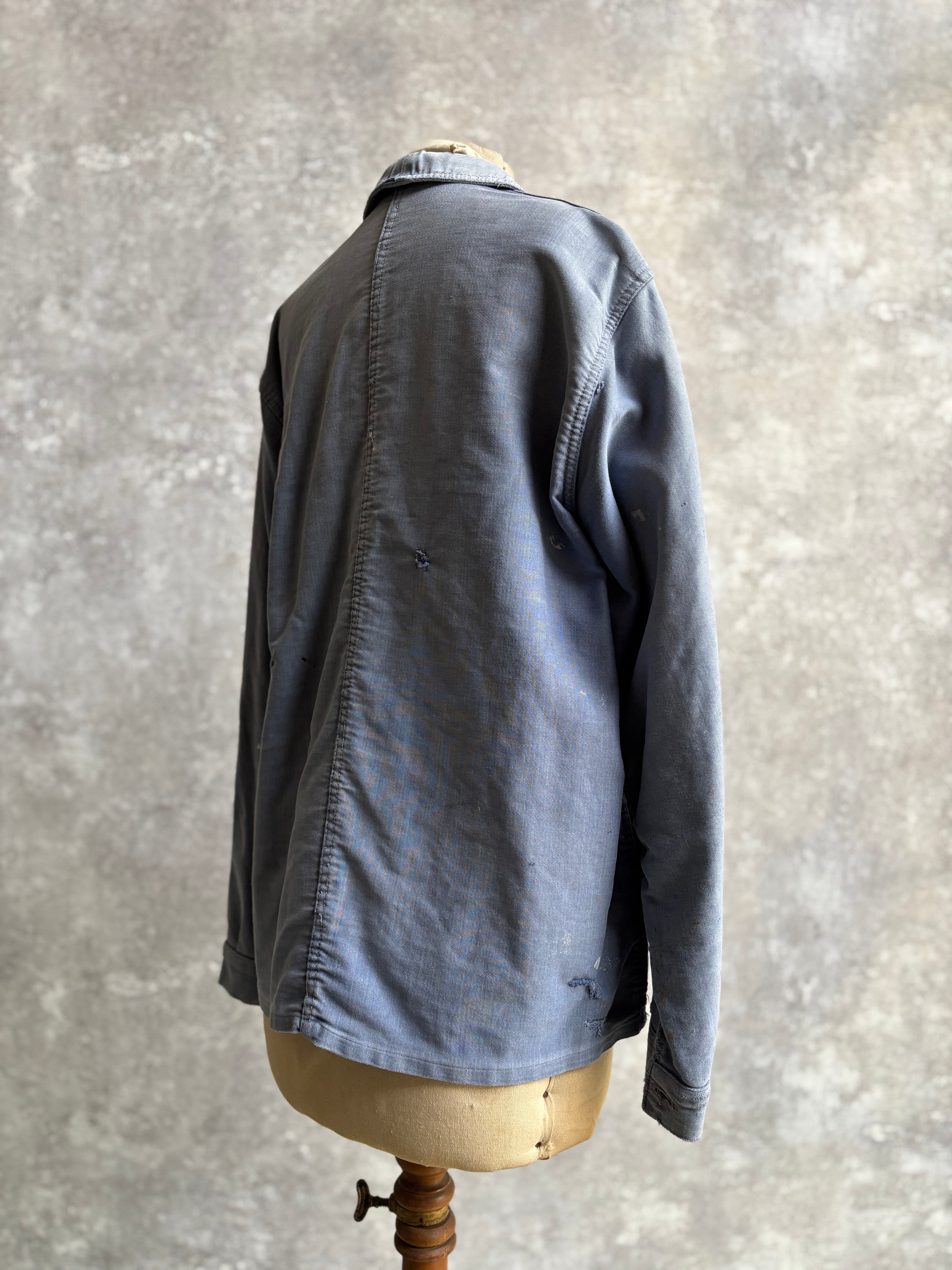 【~1960's】Vintage French Moleskin Work Jacket『Le CABLE ル ケーブル』