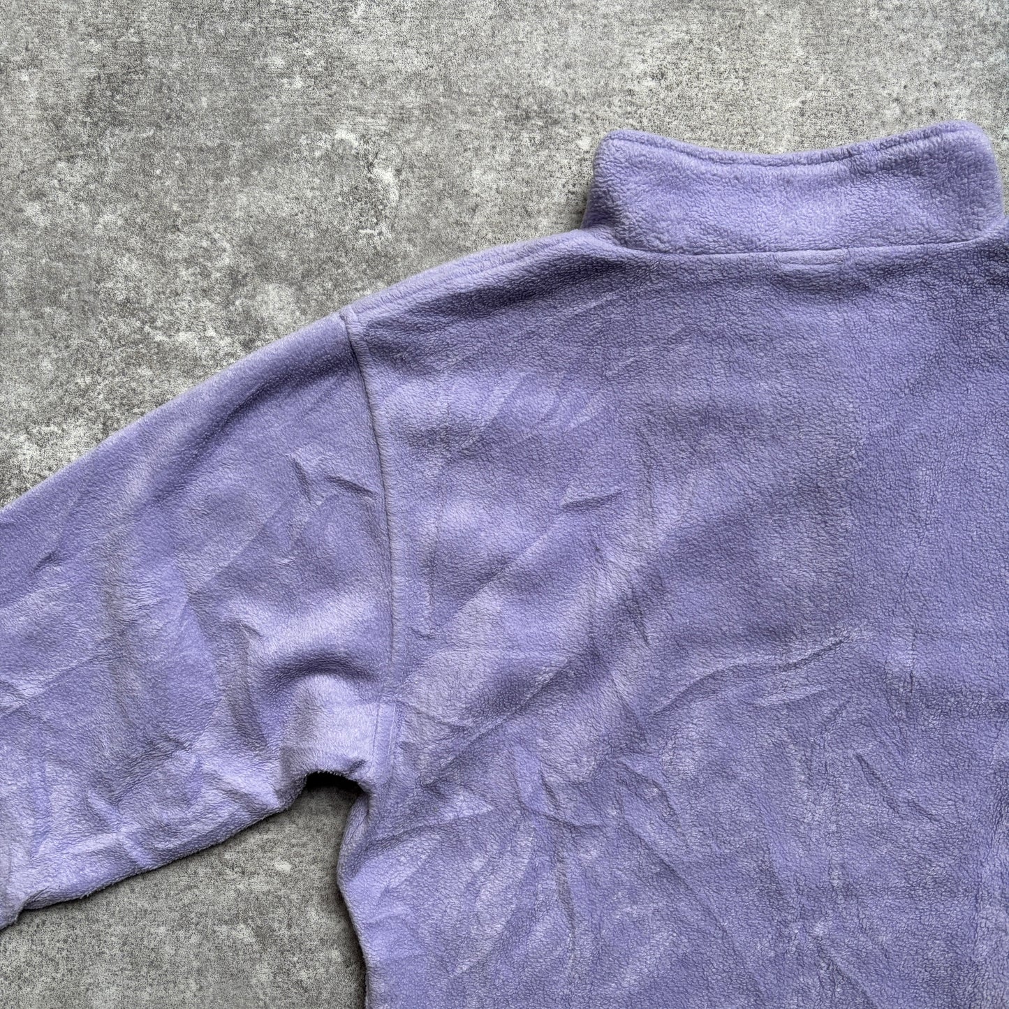 【1990's】Nike Purple Half Zip Fleece Pullover