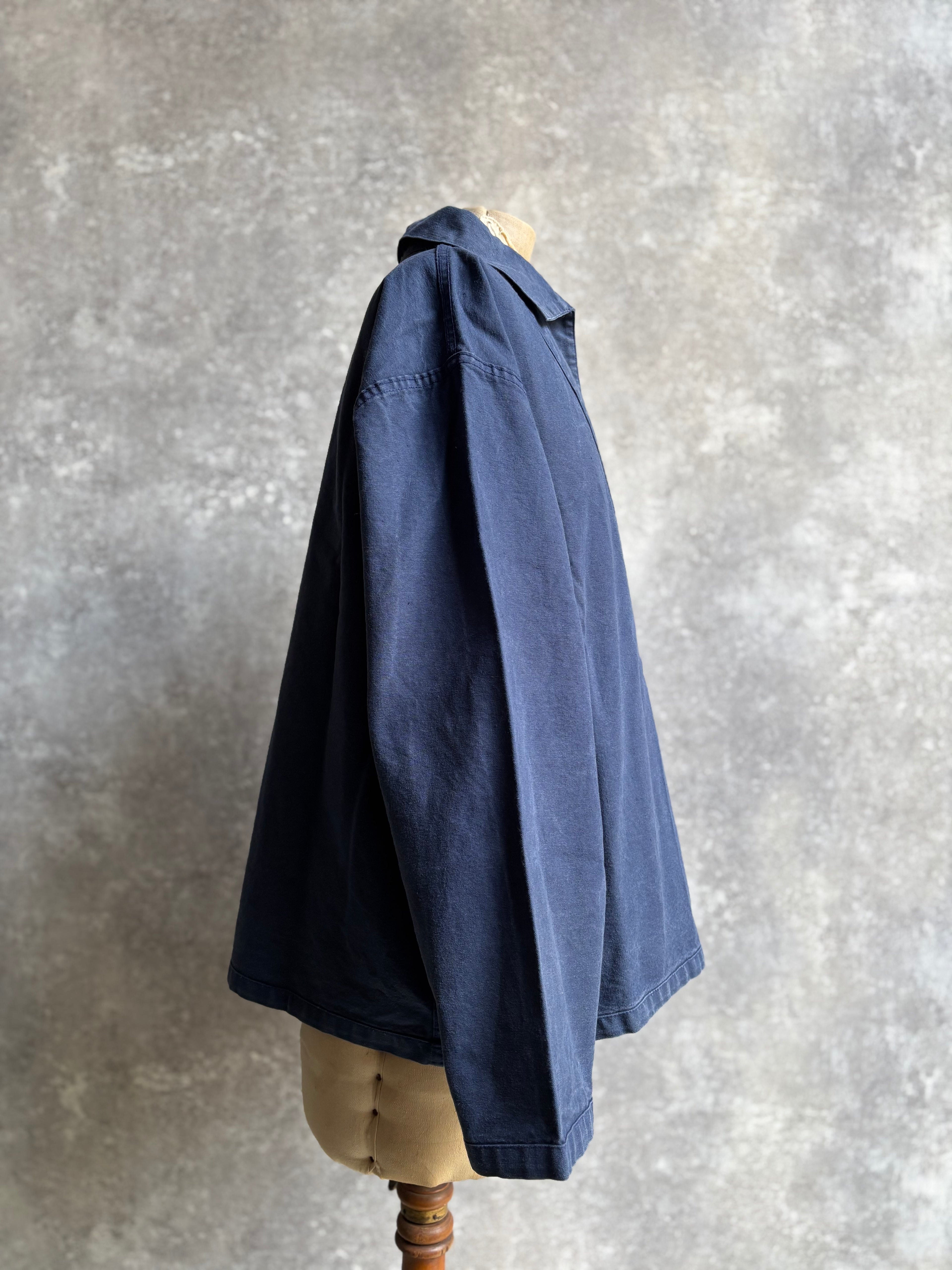 [1980's] Ababord Breton Fisherman Smock