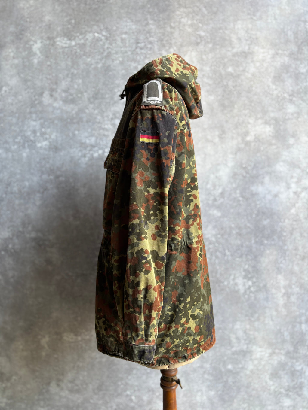 【~1990's】German Bundeswehr Flecktarn Camouflage Parka