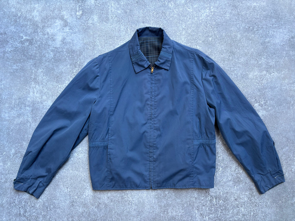 【~1960's】Vintage Reversible Harrington Jacket