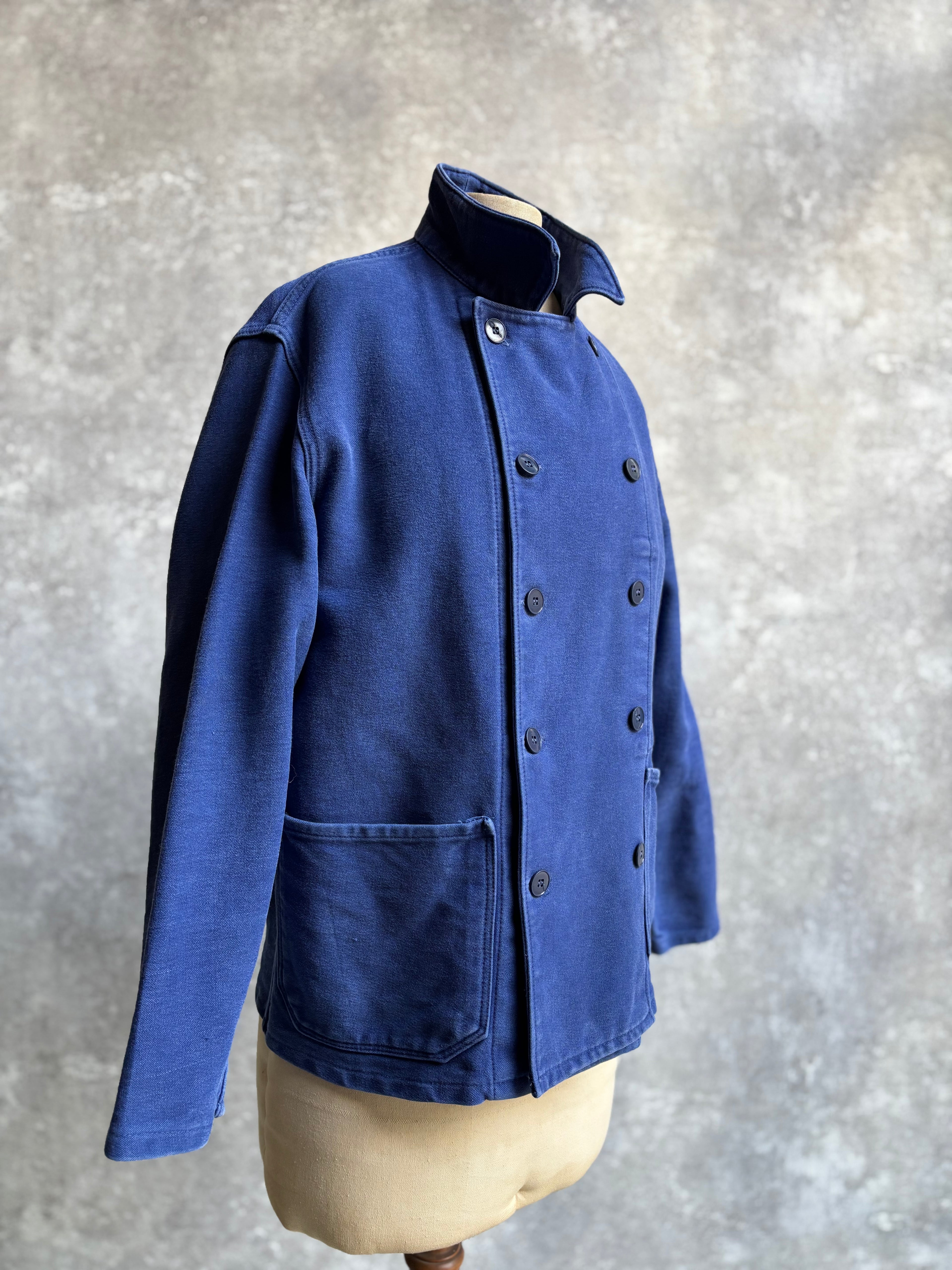 【~1980's】Vintage French Double Brest Work Jacket