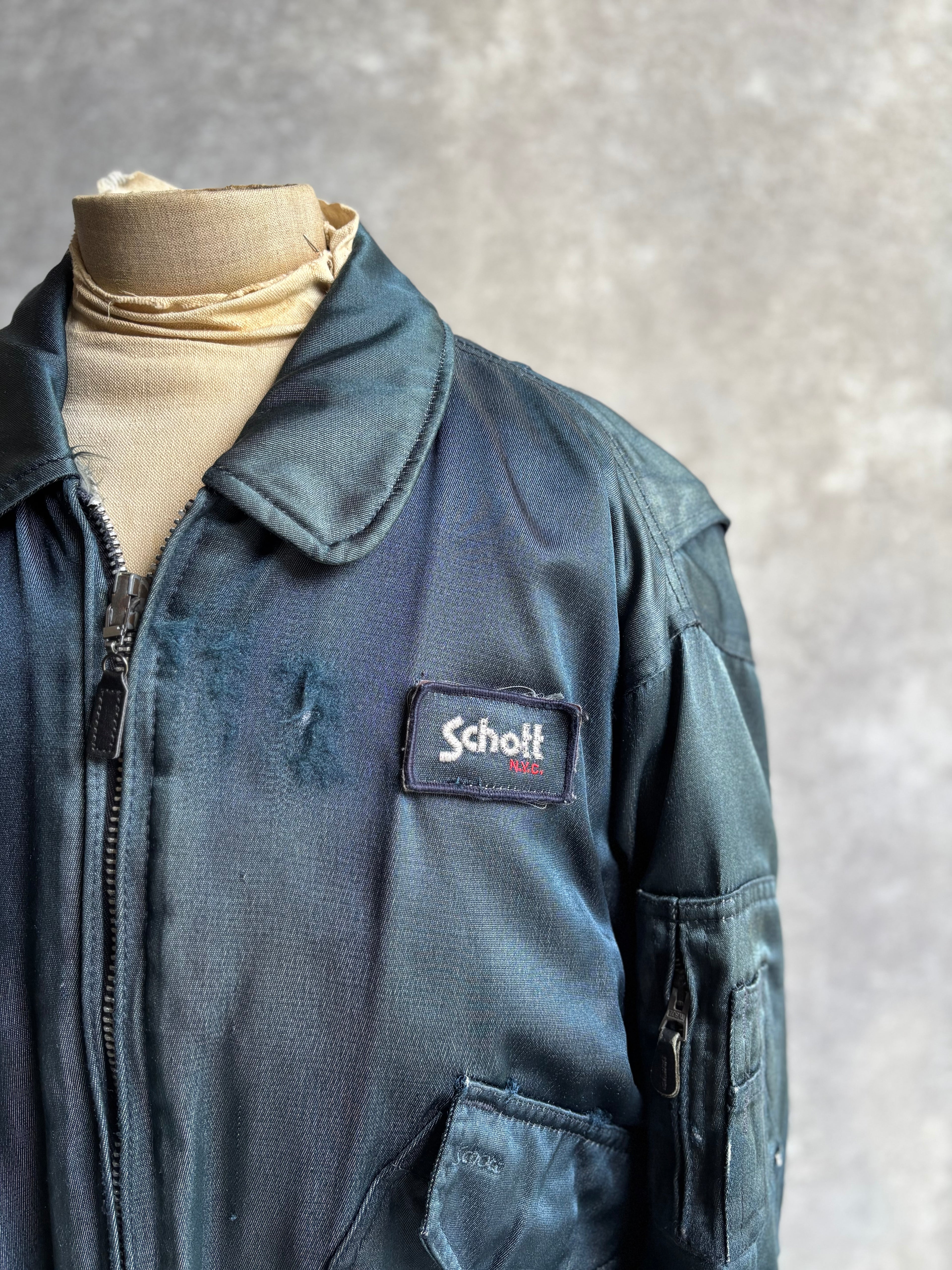 [1980's] Schott CWU-R Flight Jacket