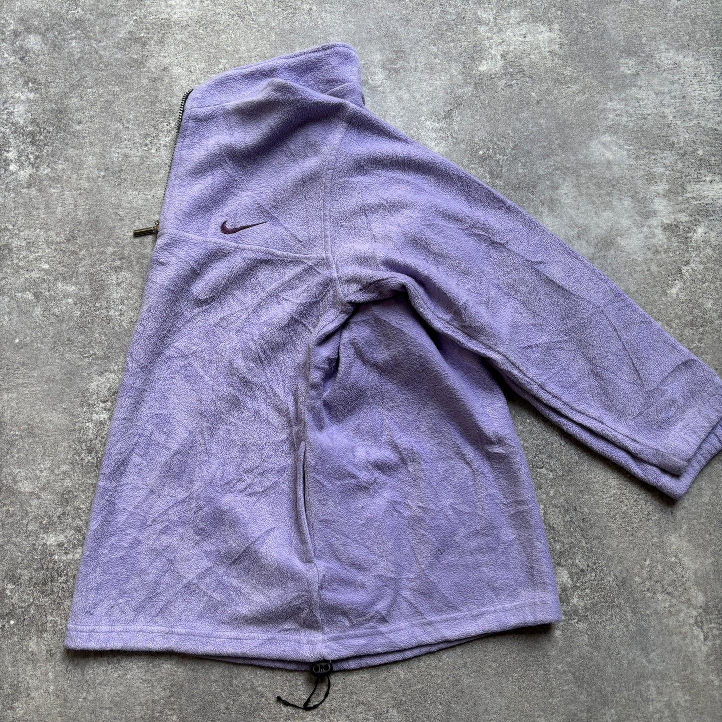 【1990's】Nike Purple Half Zip Fleece Pullover