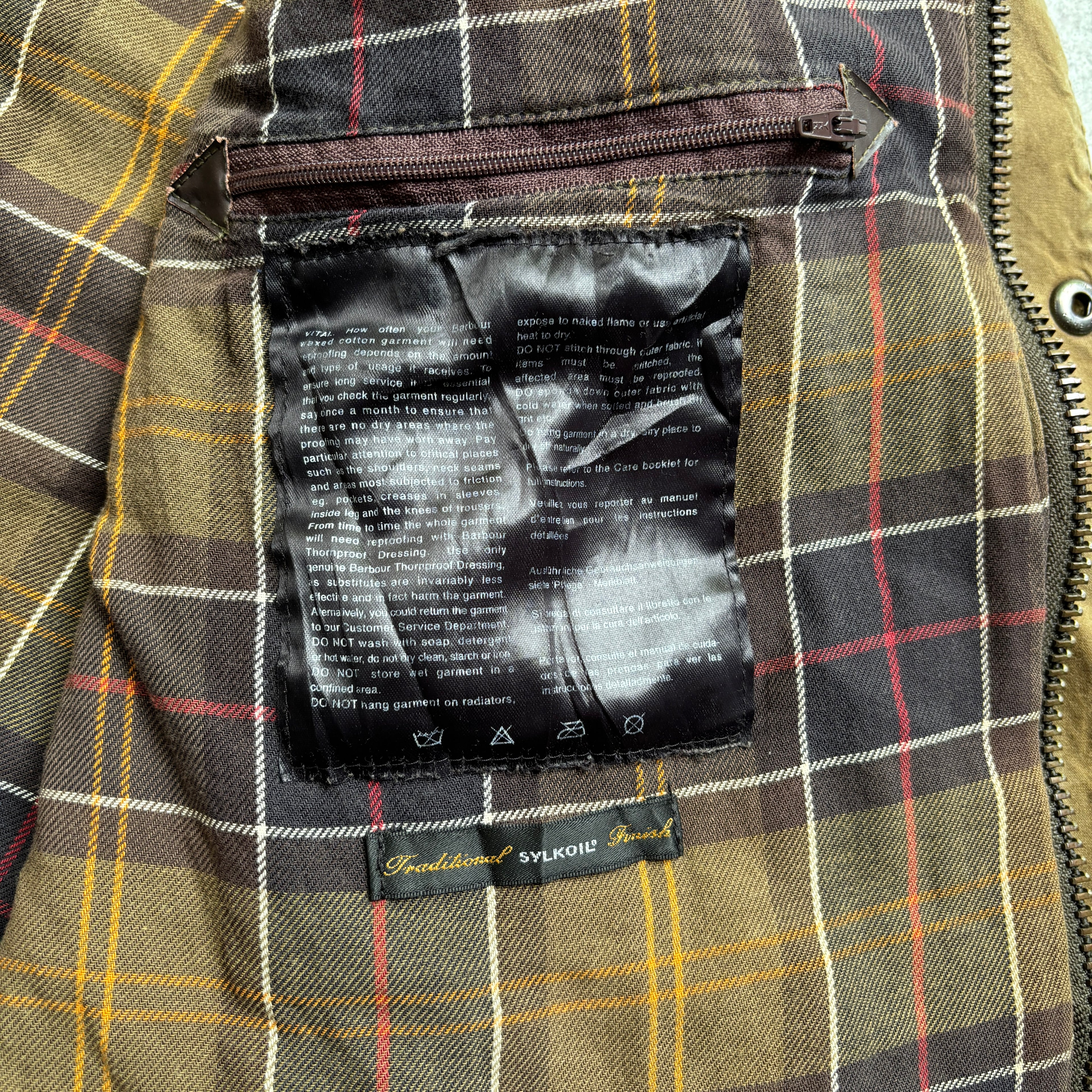 【~2000‘s】Barbour Brown Jacket