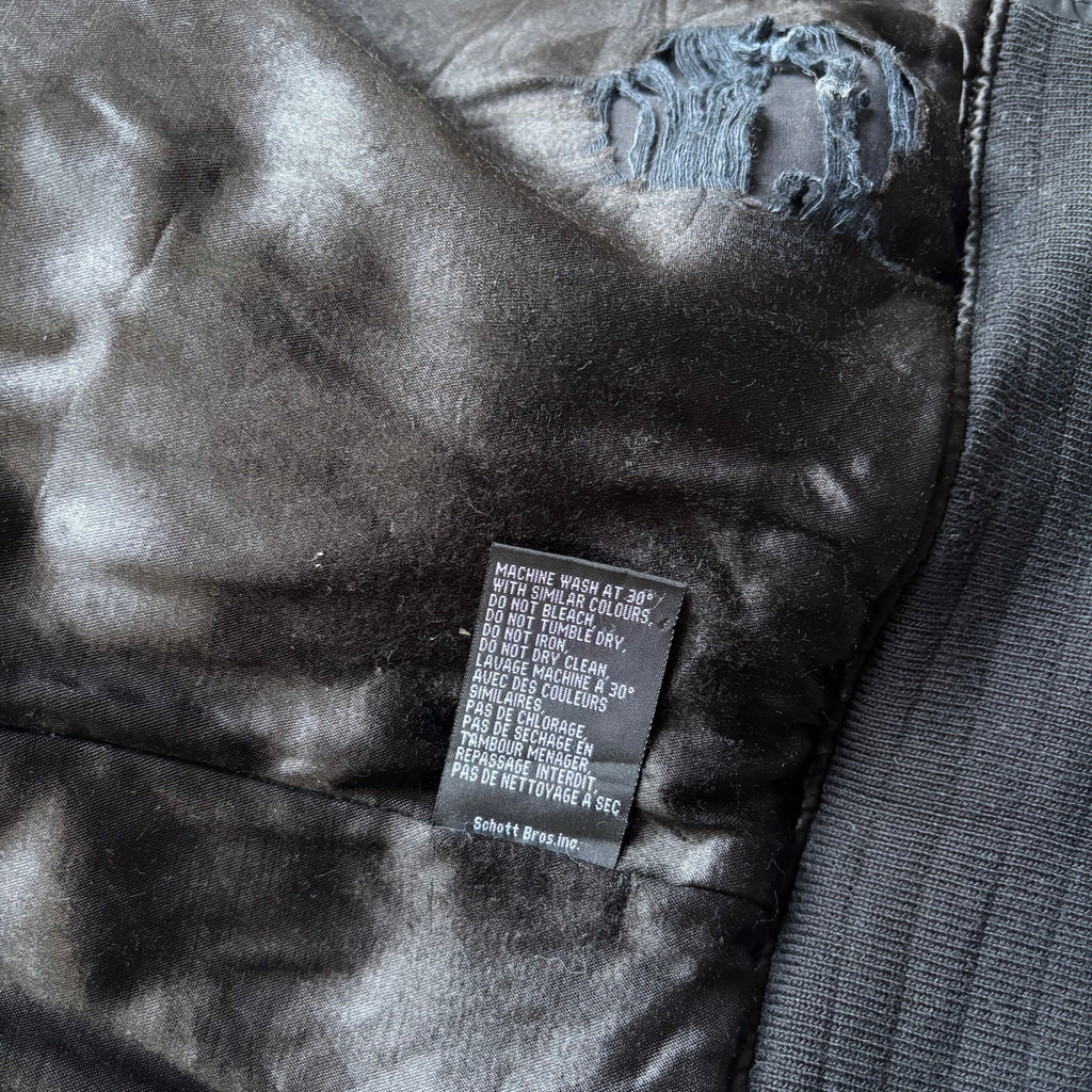 【1990's】Schott MA-1 Bomber Jacket