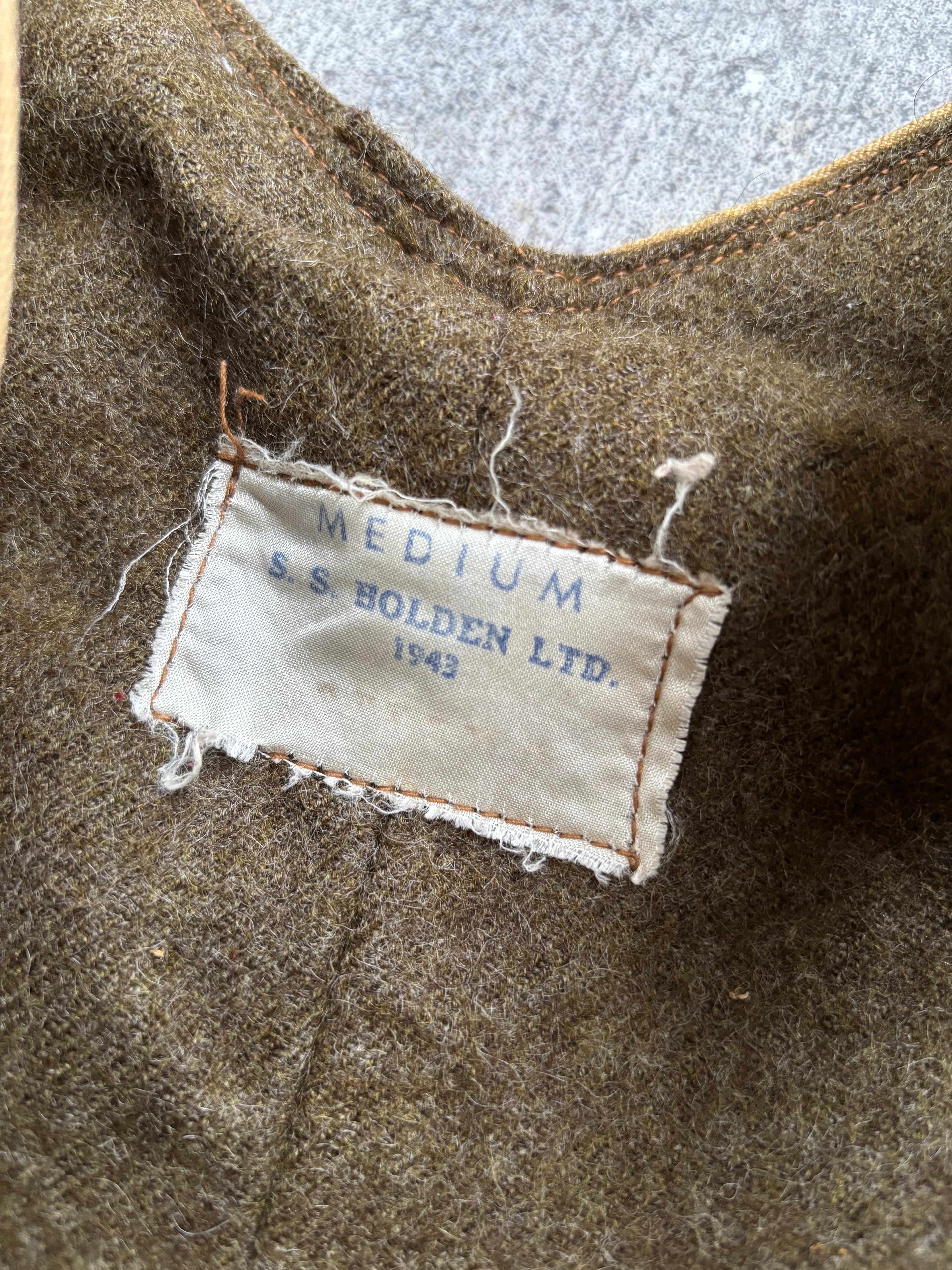 【1943】Canadian Military Wool-Lined Overalls by S.S. Holden Ltd