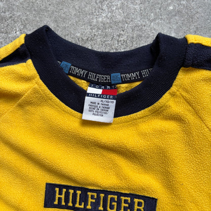 【1990’s】Tommy Hilfiger Yellow Fleece Long Sleeve