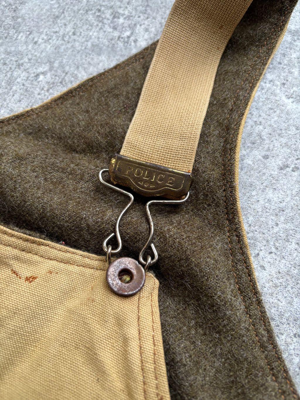 【1943】Canadian Military Wool-Lined Overalls by S.S. Holden Ltd