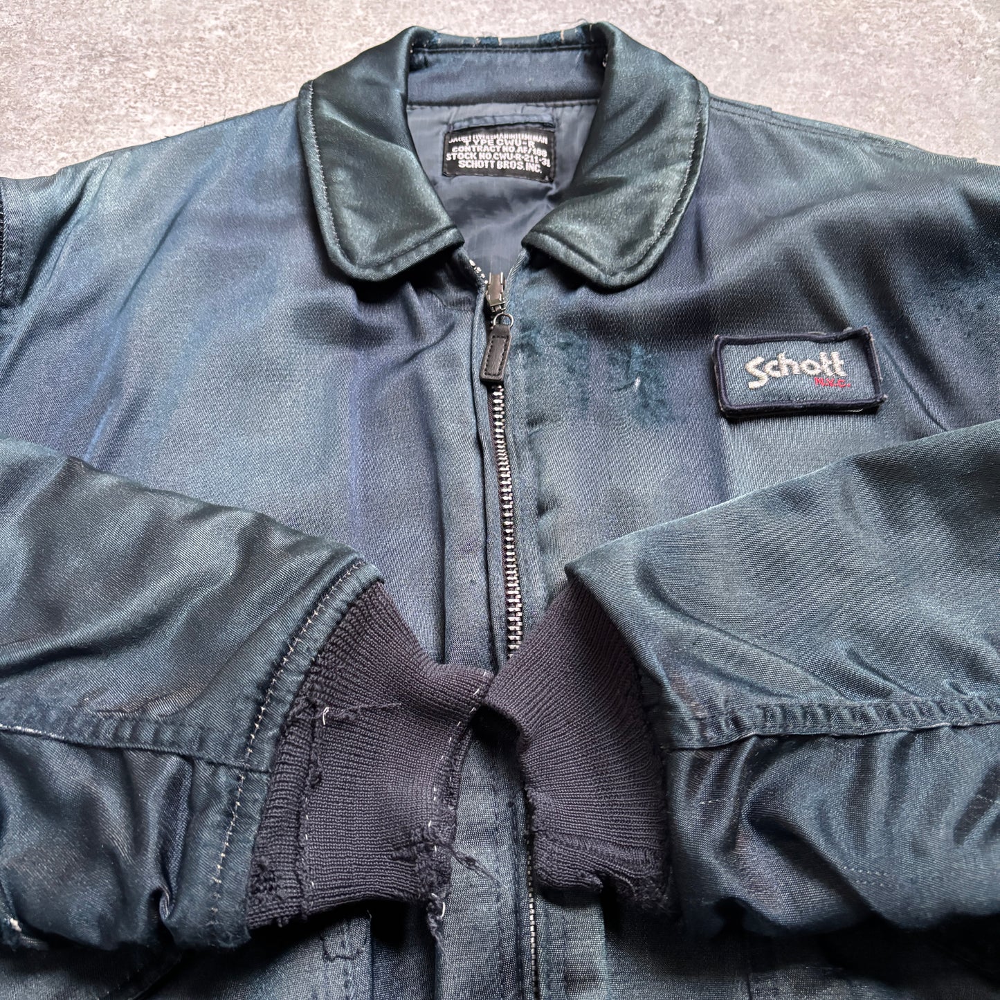 【1980's】Schott CWU-R Flight Jacket