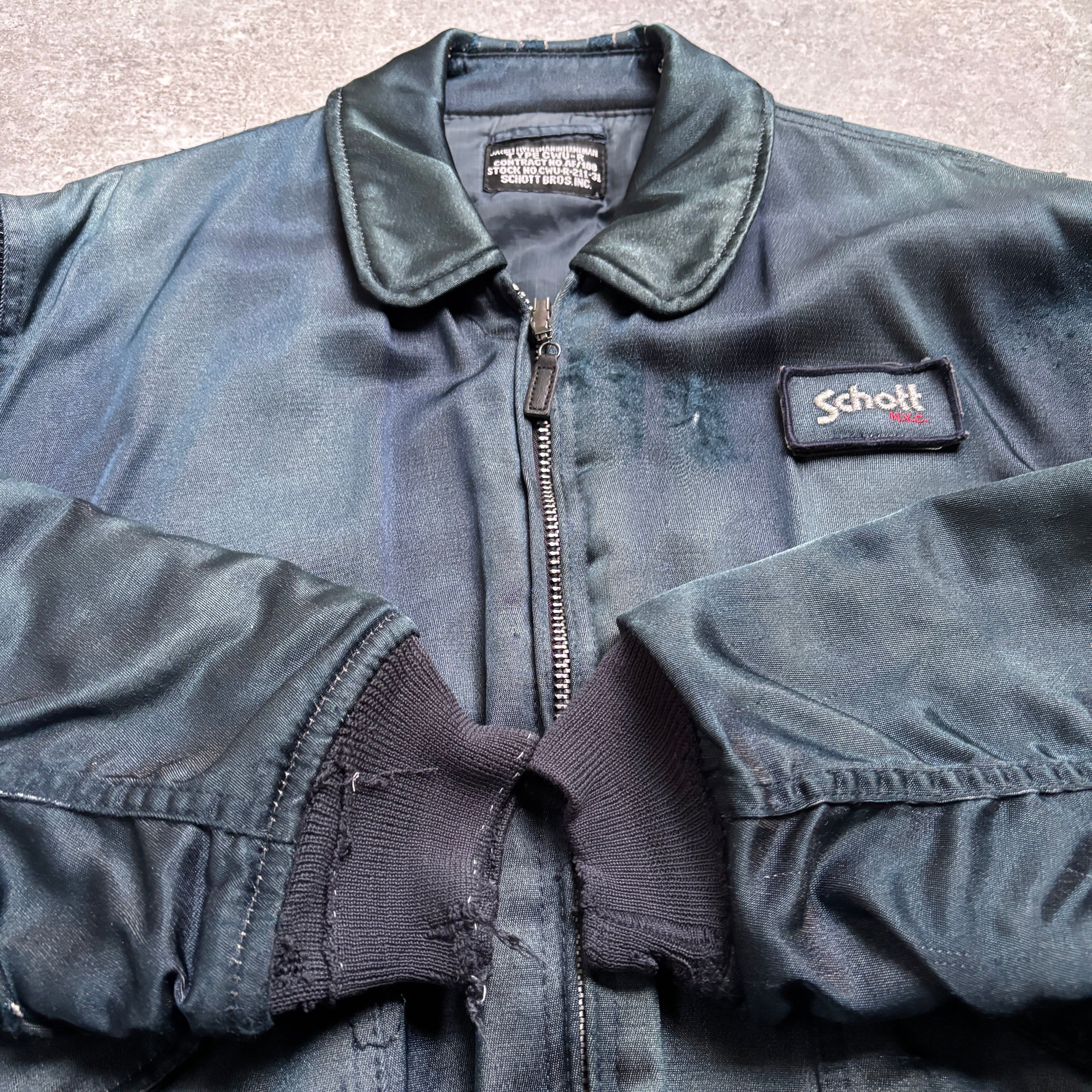 [1980's] Schott CWU-R Flight Jacket
