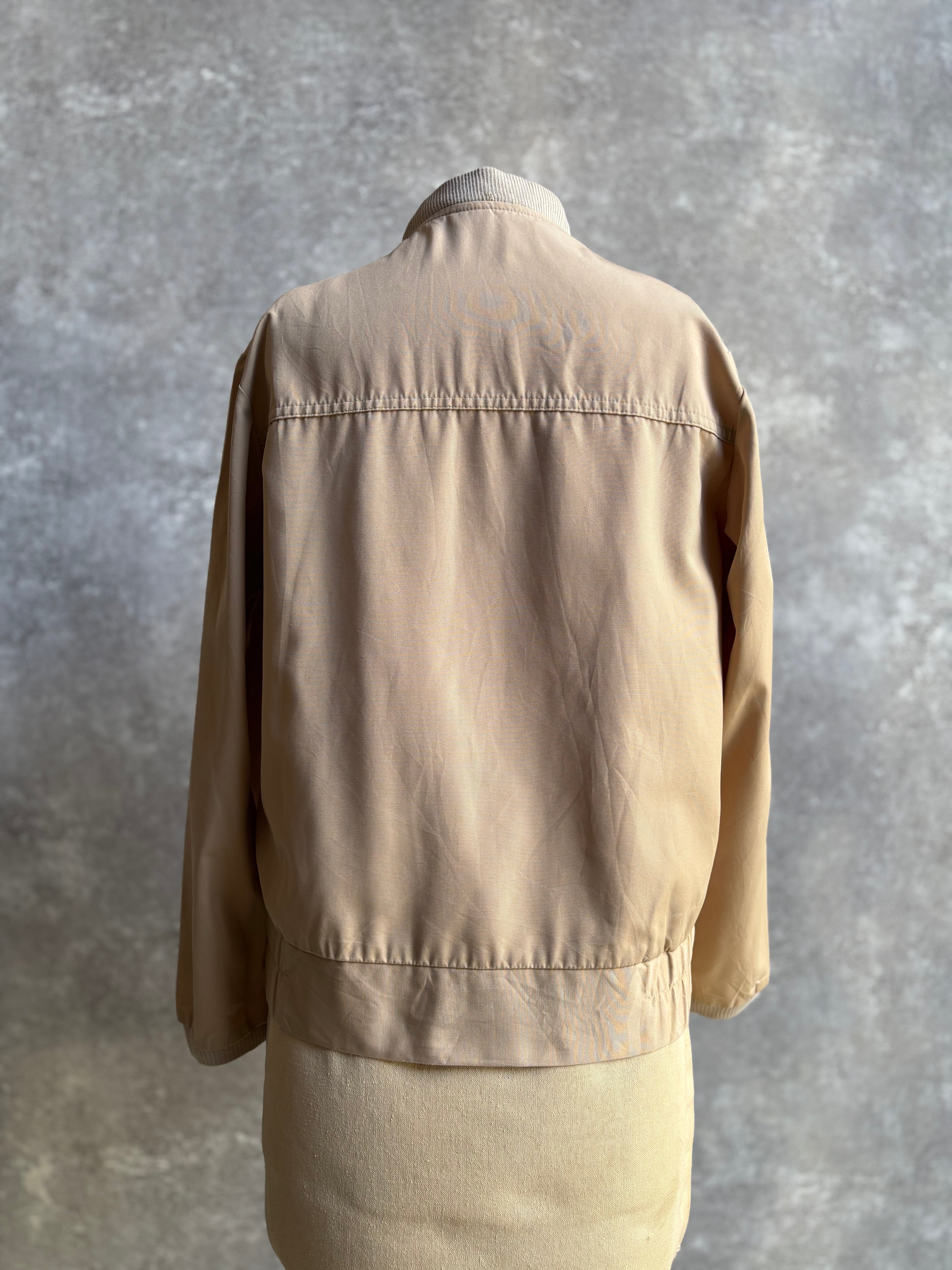【~1980's】Vintage zip up sports blouson