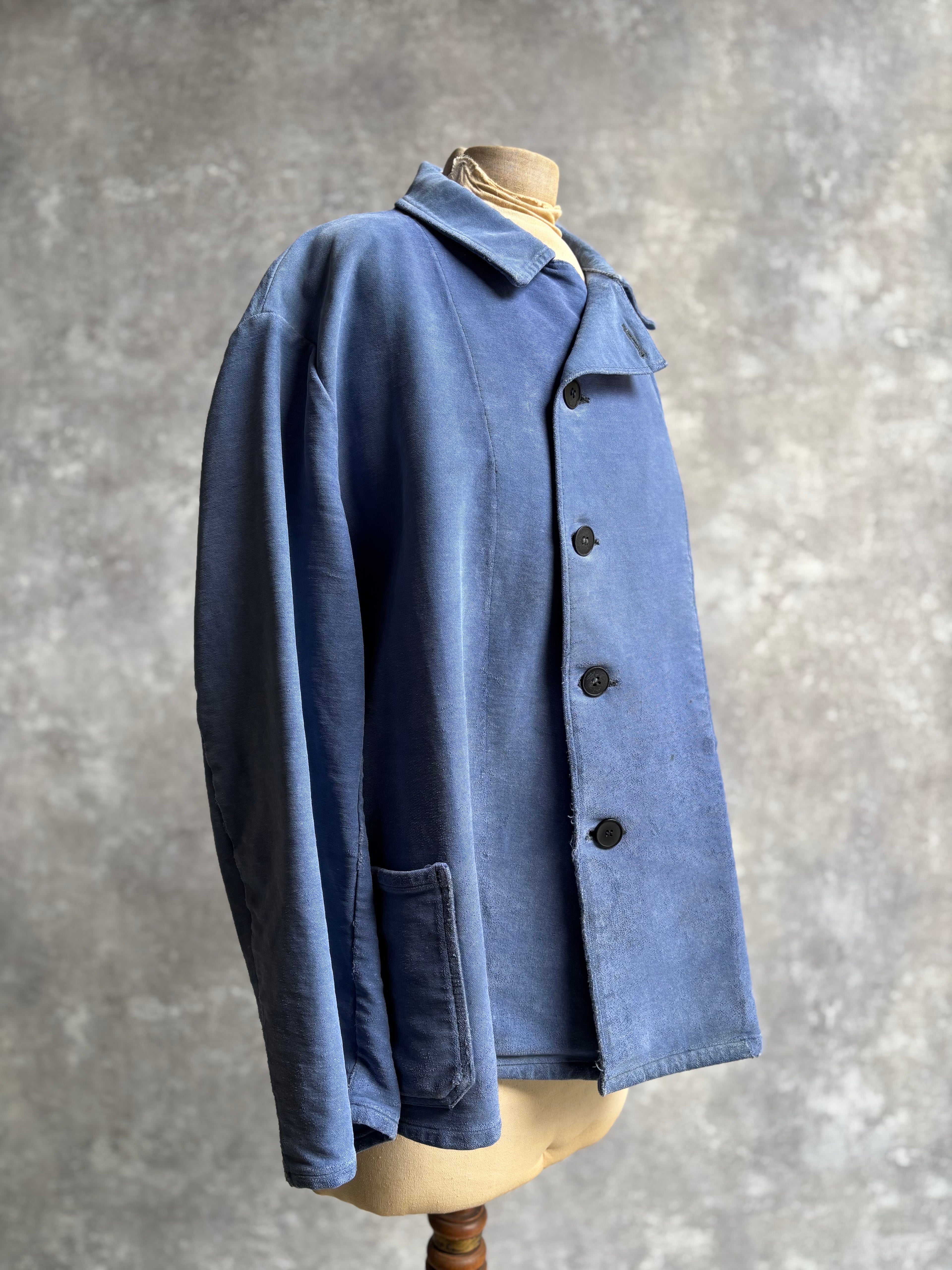 【~1970's】Vintage French Moleskin Work Jacket