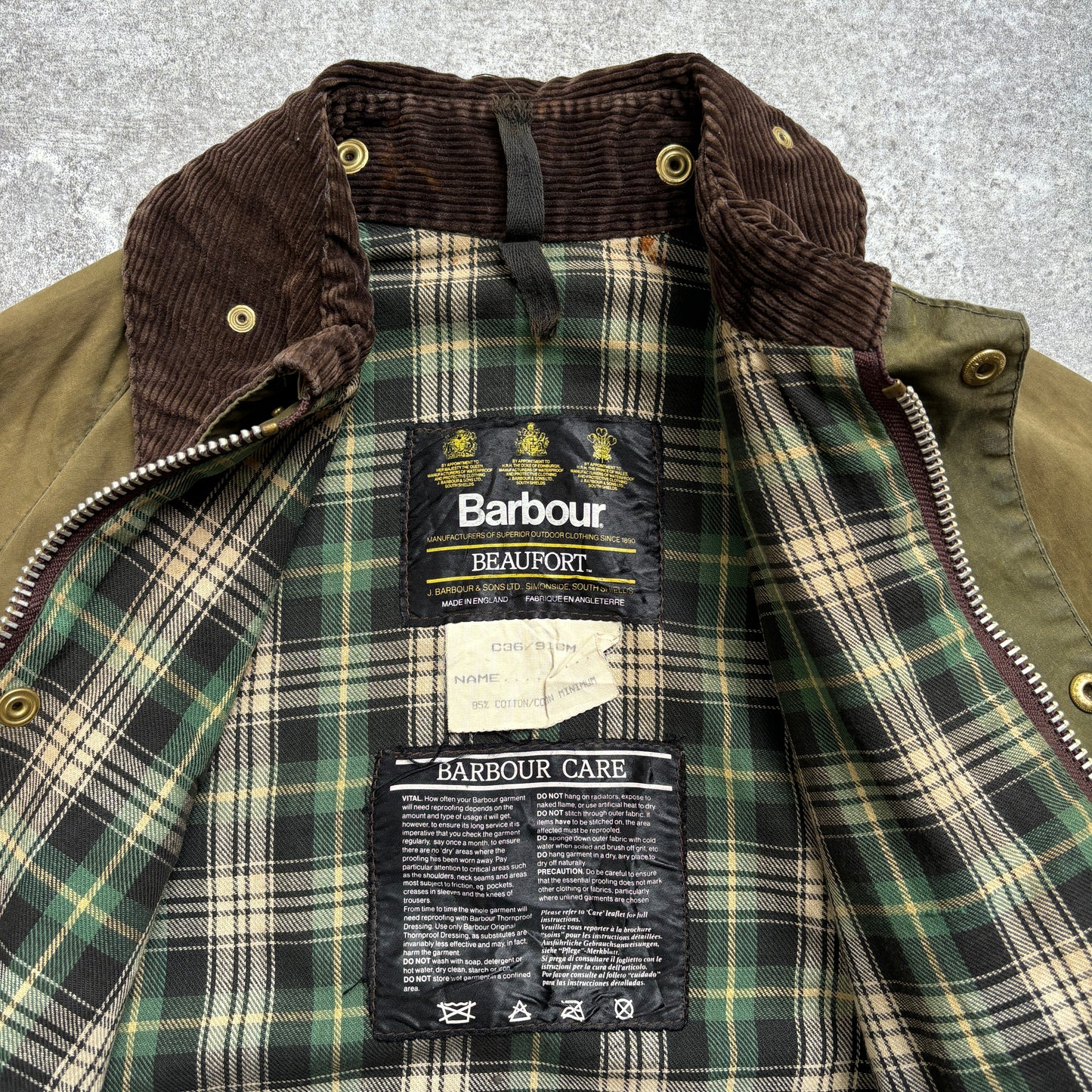 【~1990‘s】Barbour Beaufort『バブアー　ビューフォート』