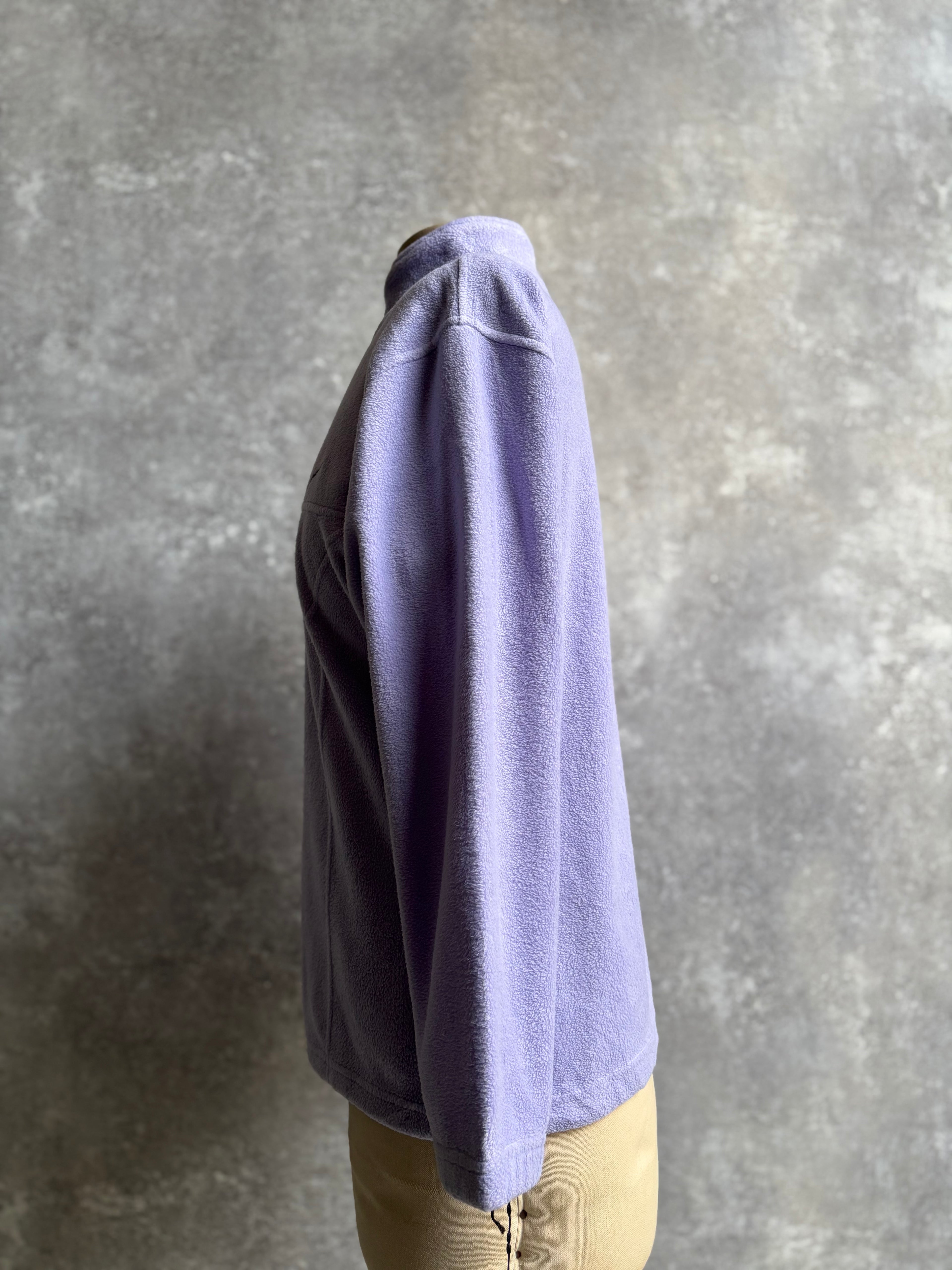 [1990's] Nike Purple Half Zip Fleece Pullover
