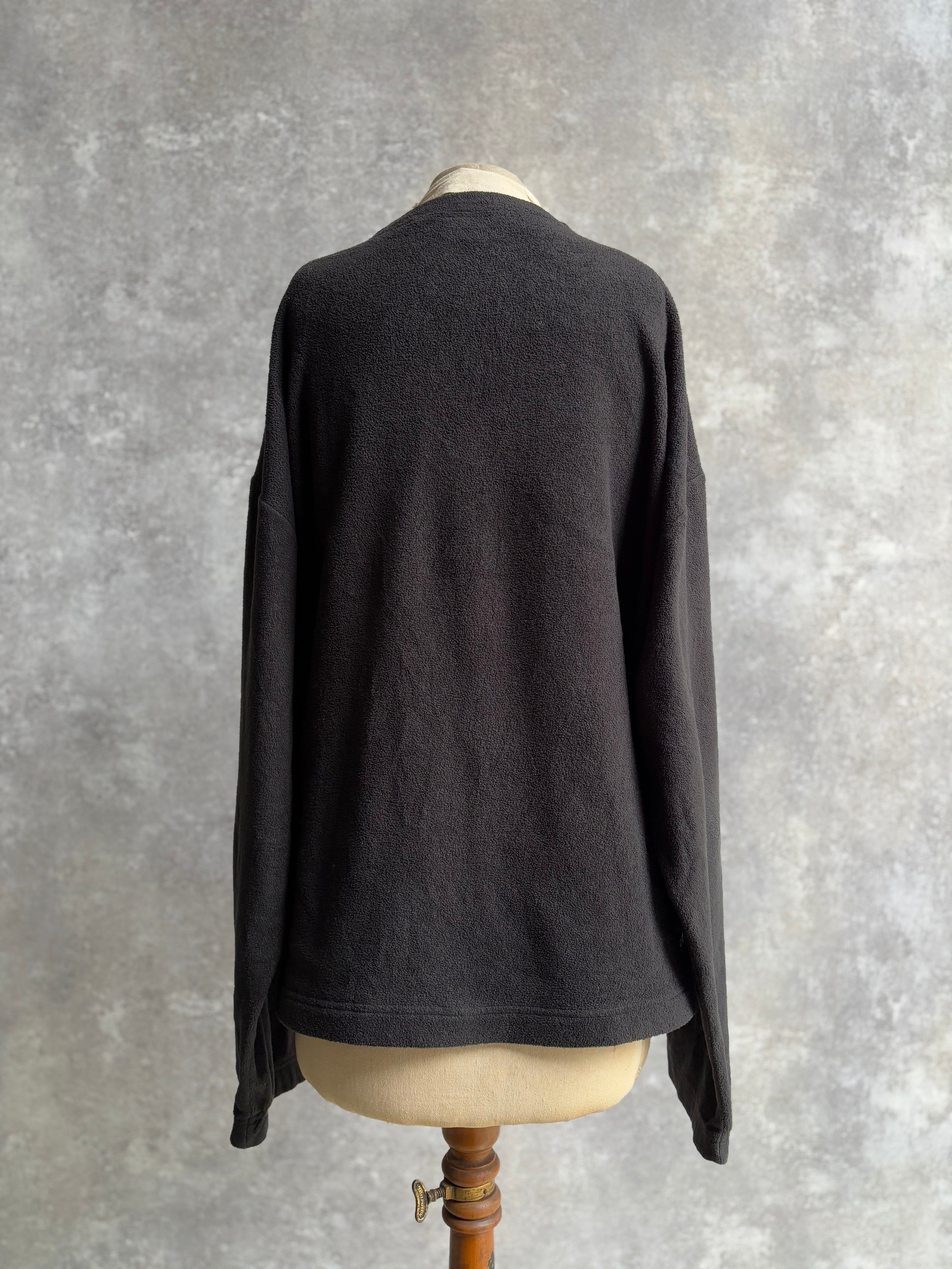 【1990’s】Reebok Black Fleece Long Sleeve Shirt